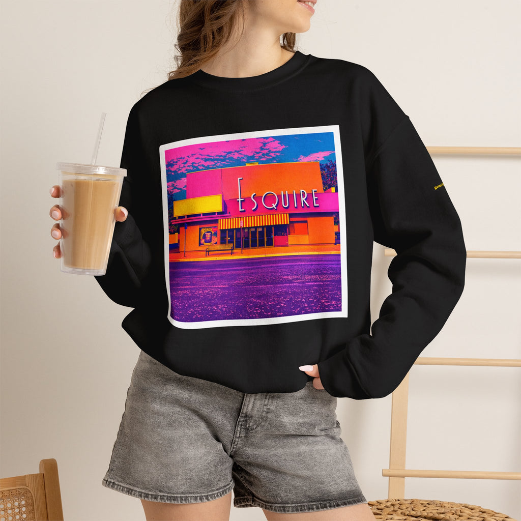 Esquire Theater (pop-art style)| Native303 Sweatshirt