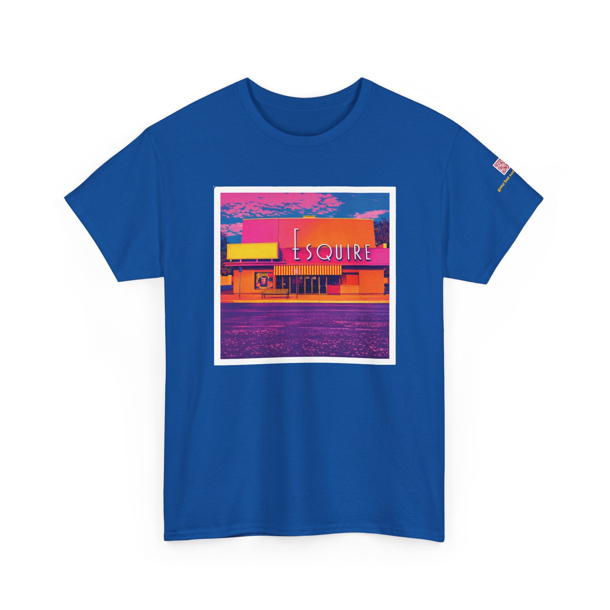 Esquire Theater neon pop art - vintage Denver gear