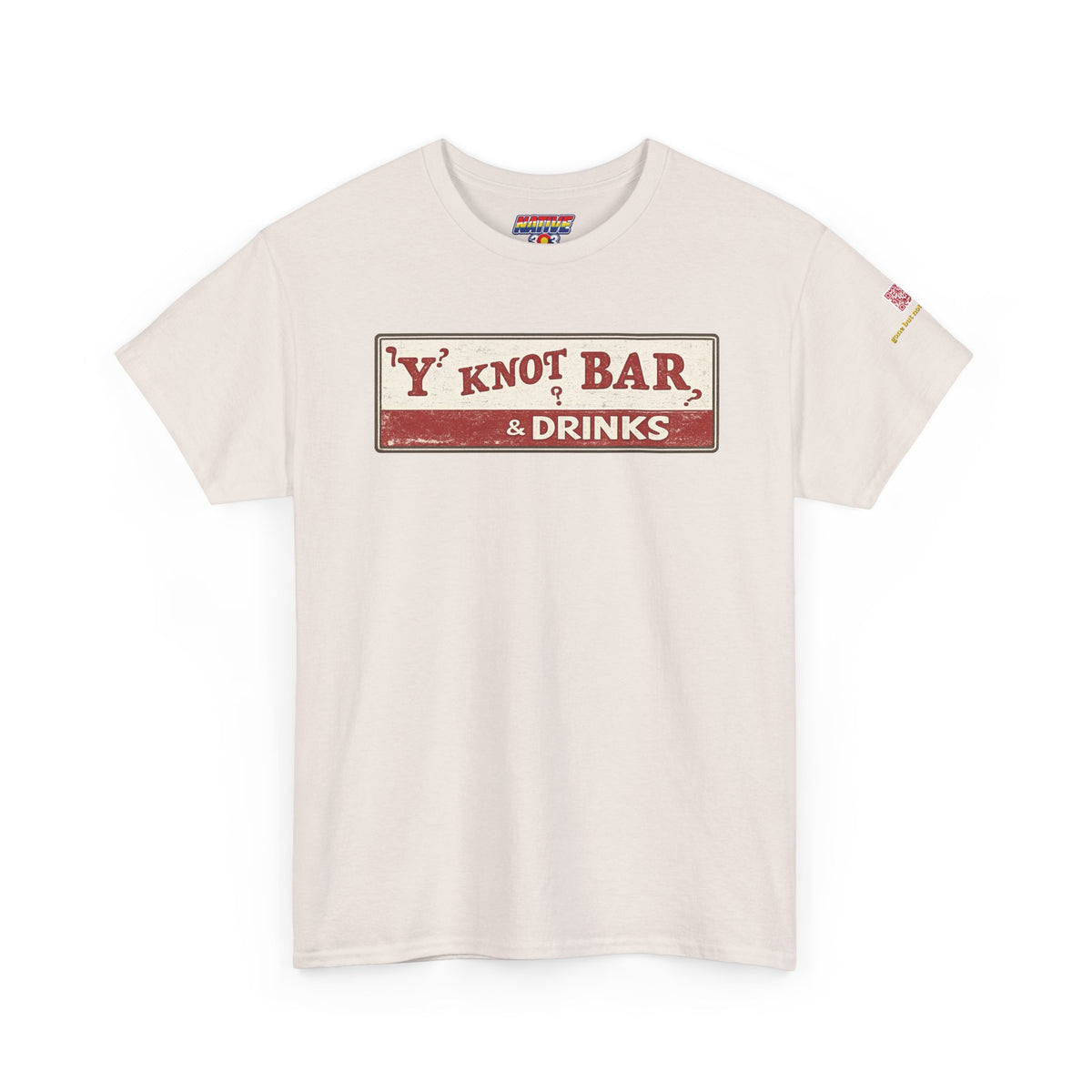 Y Not Bar and drinks - vintage Denver gear