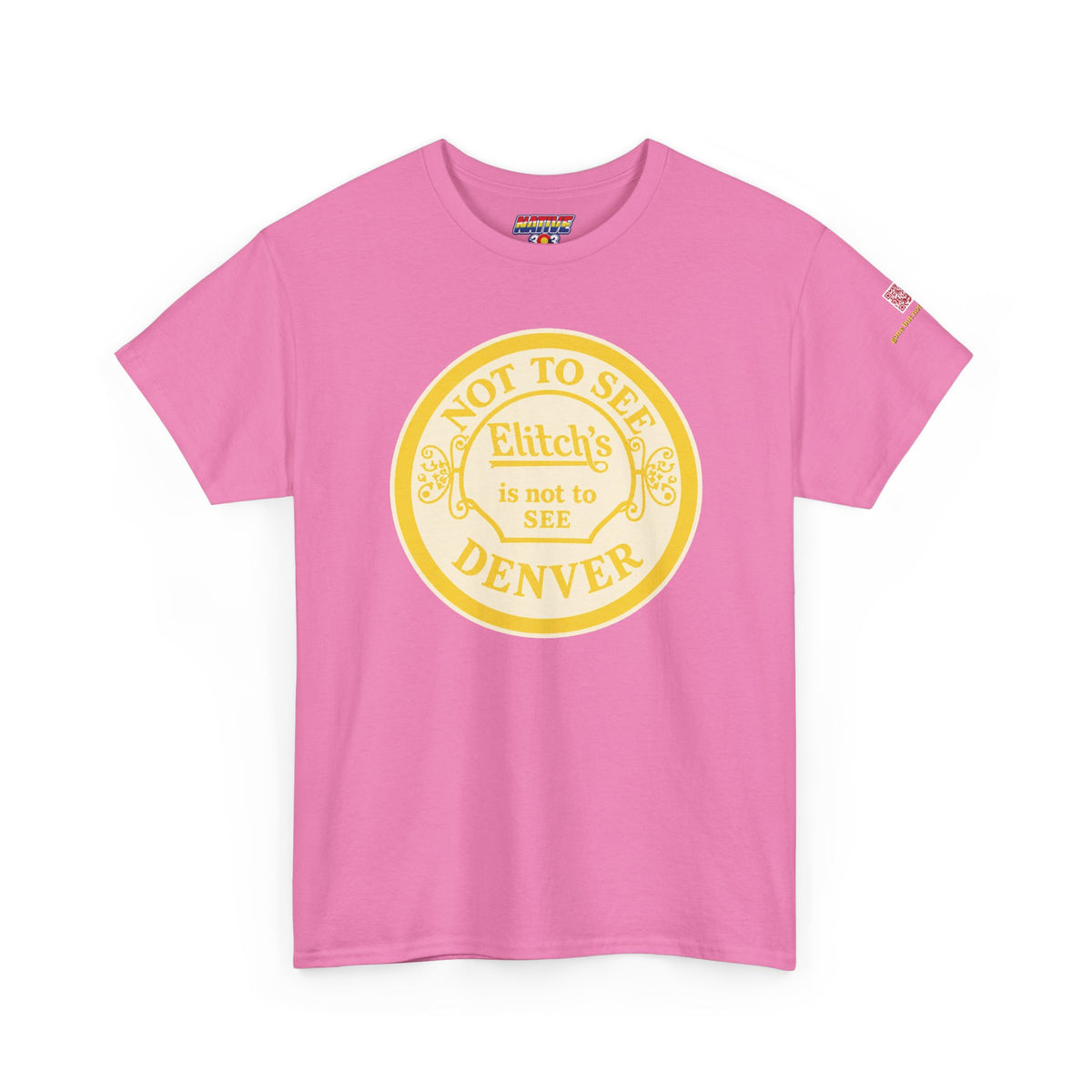Elitch Gardens YELLOW - vintage Denver gear