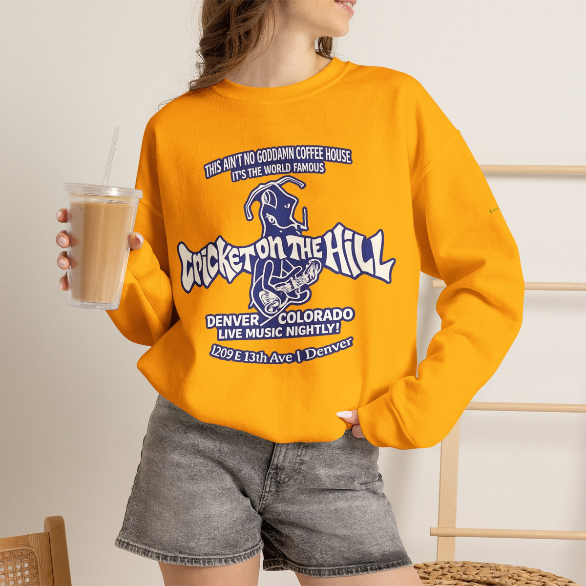Cricket on the Hill logo | Native303 Sweatshirt