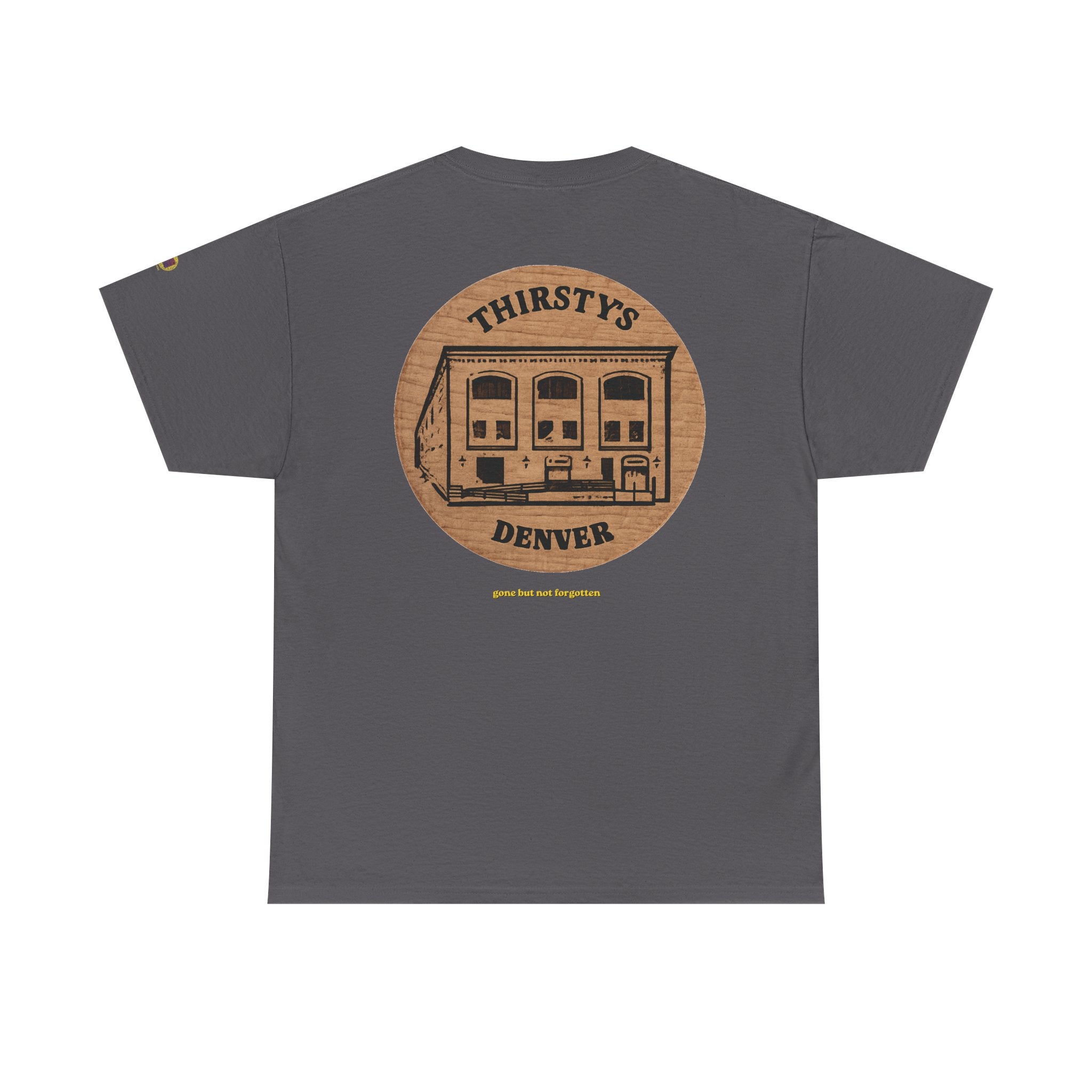 THIRSTY'S token - vintage Denver gear