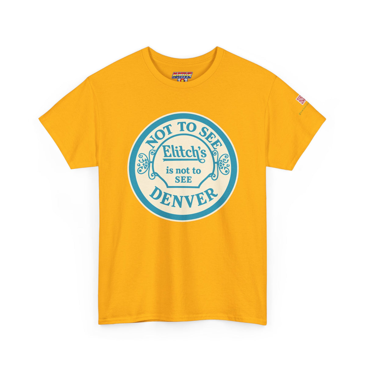 Elitch Gardens TURQUOISE- vintage Denver gear