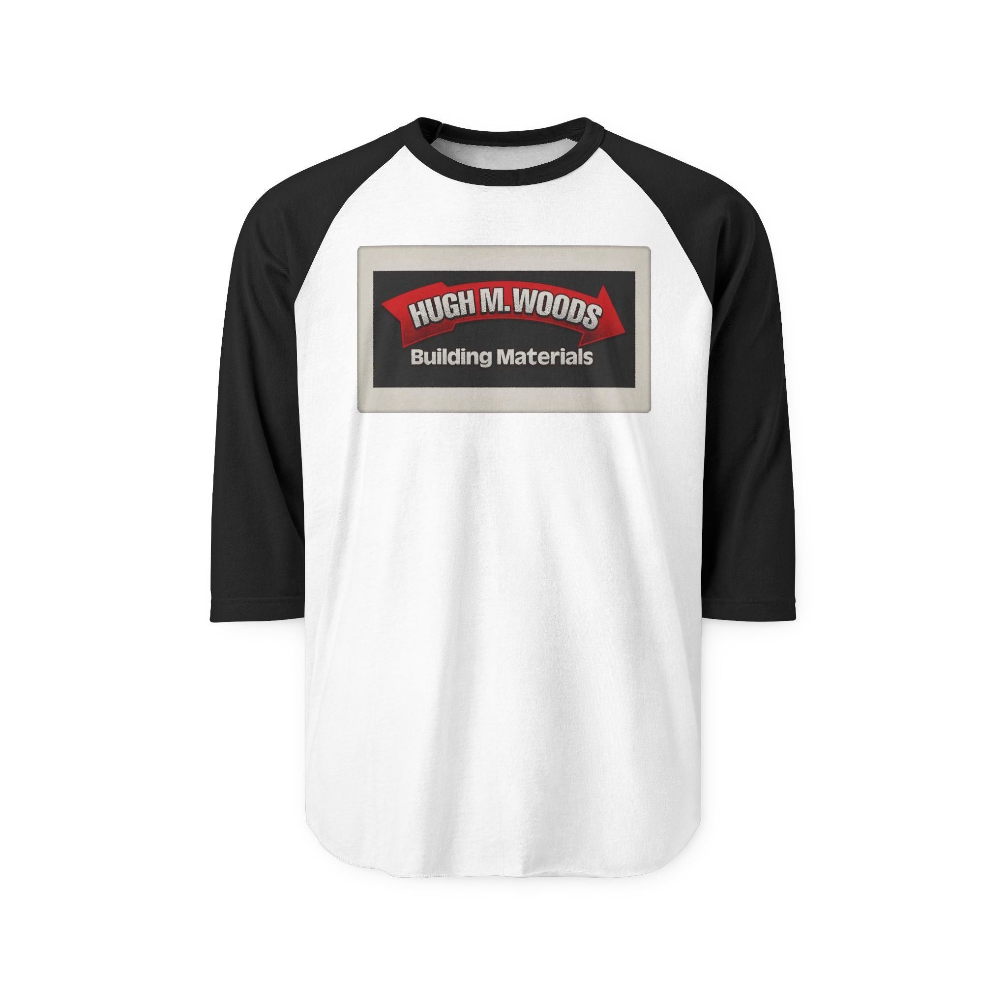 HUGH M WOODS | Retro Baseball Tee