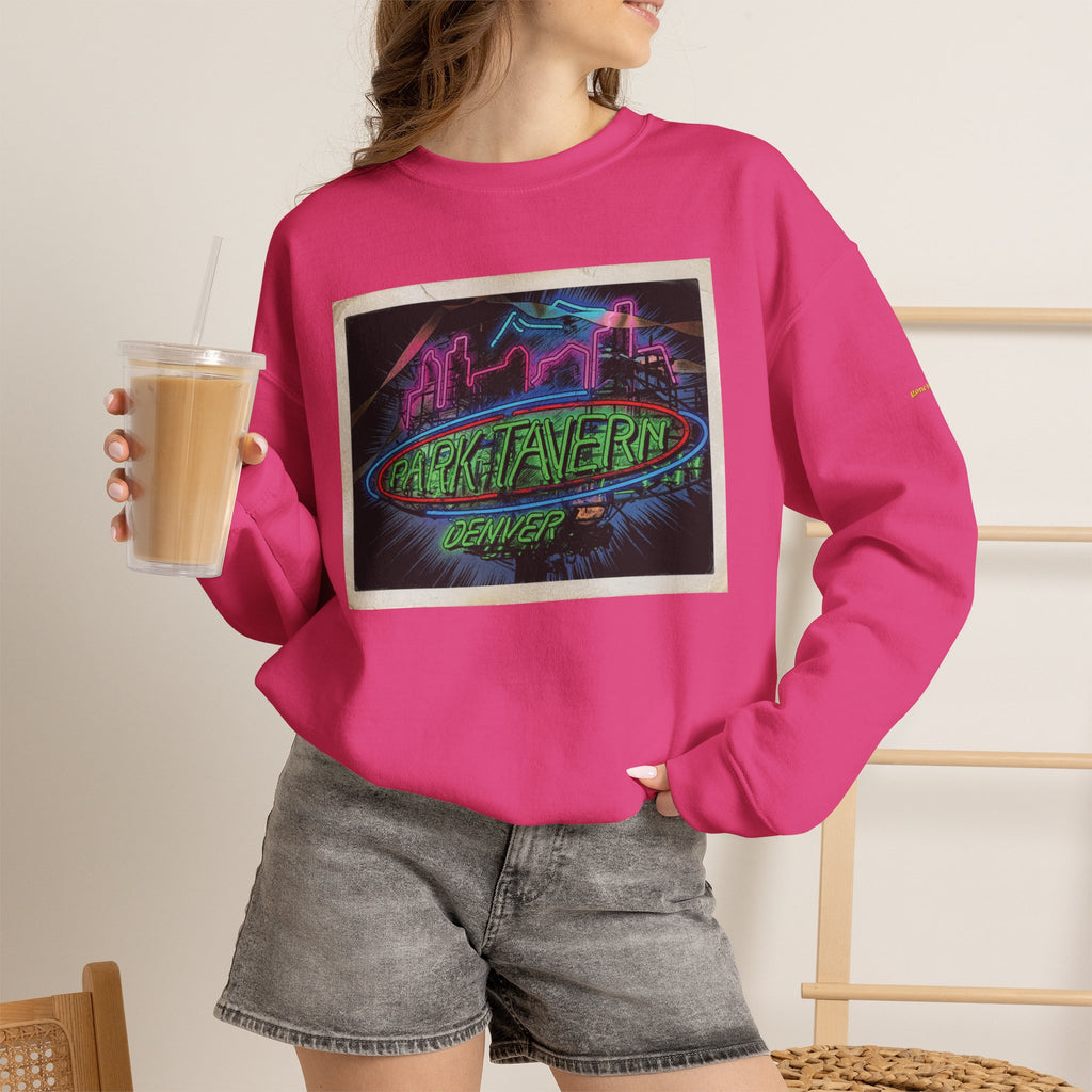 Park Tavern neon sign | Native303 Sweatshirt