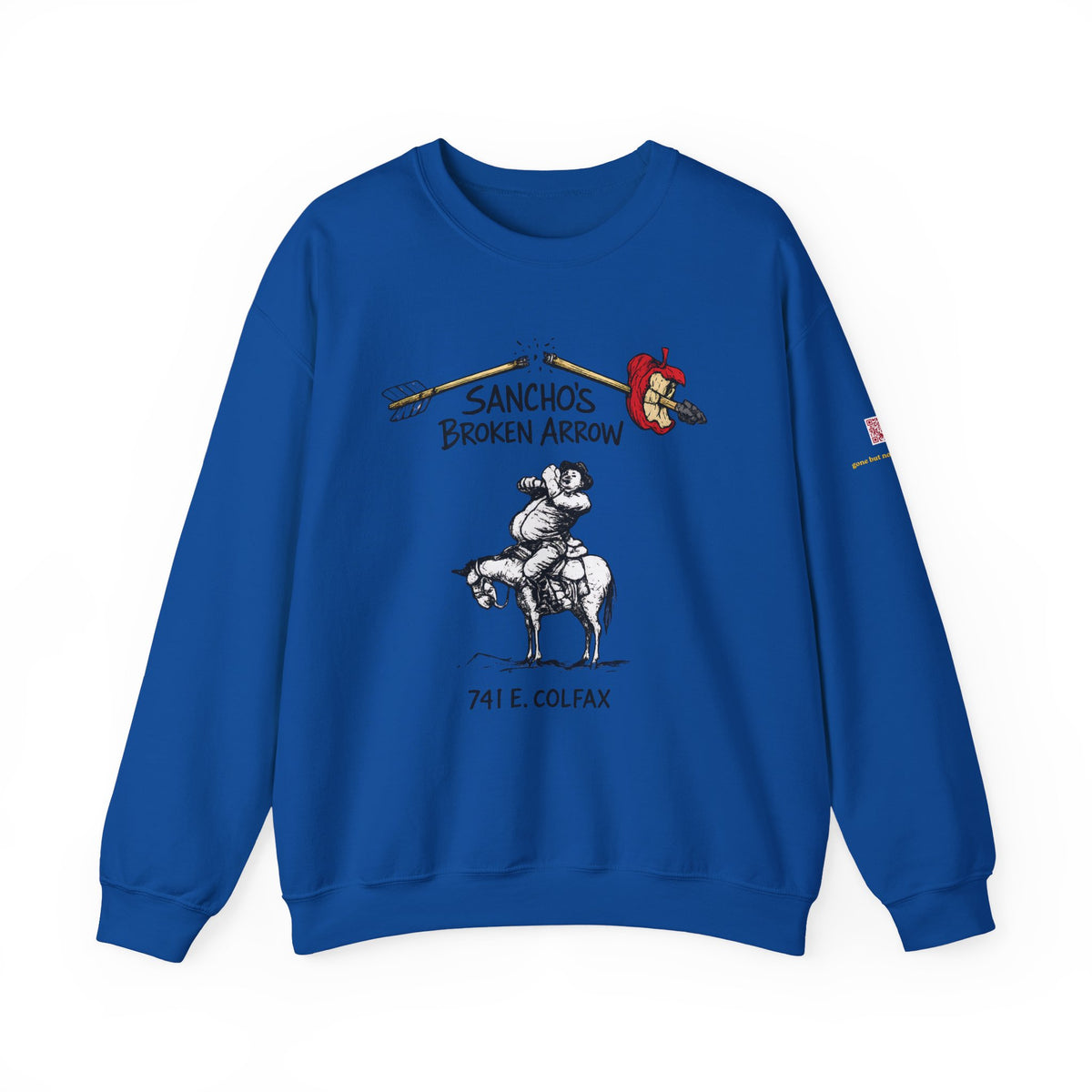 Sancho's Broken Arrow logo | Native303 Sweatshirt