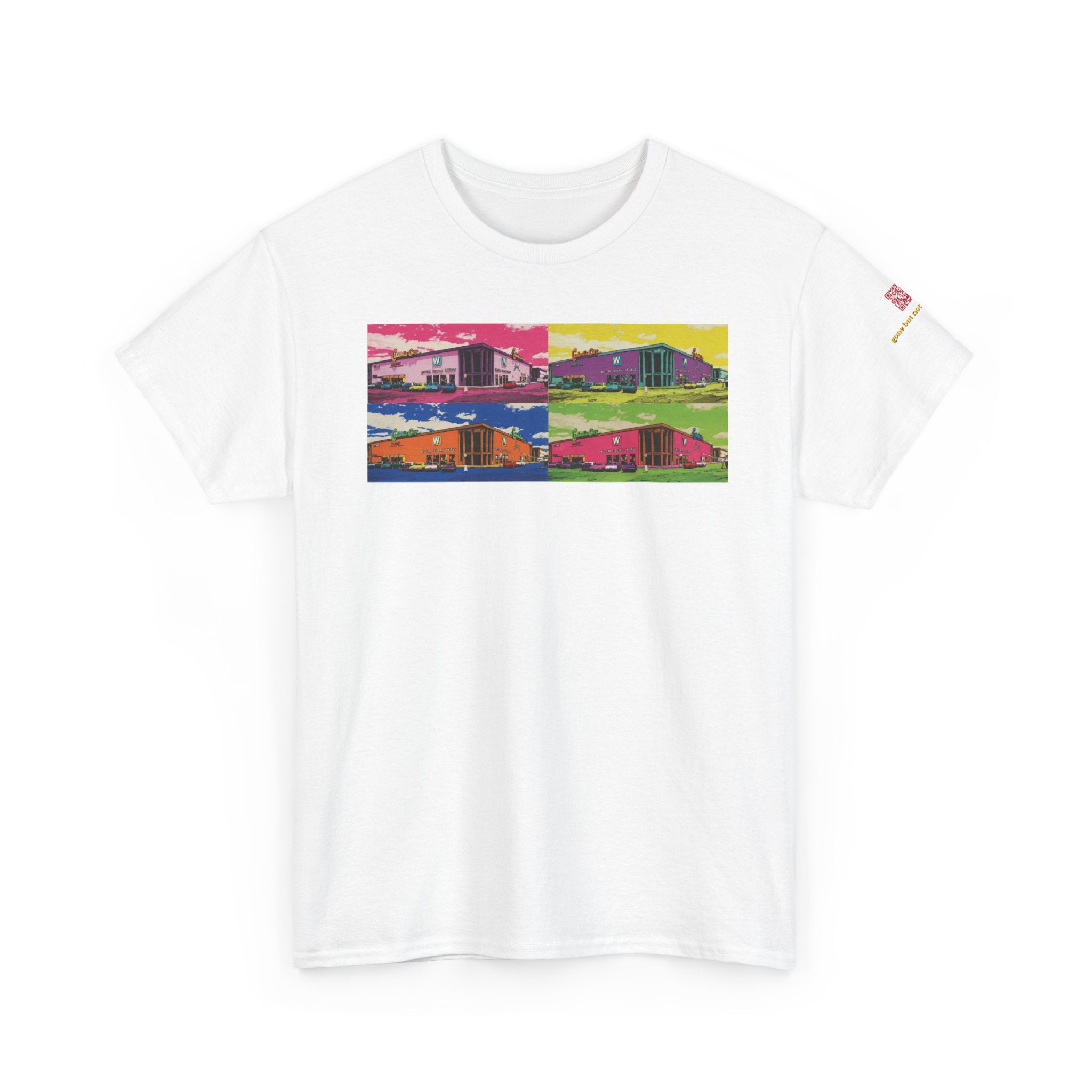 Cinderella City pop-art collage - vintage Denver gear