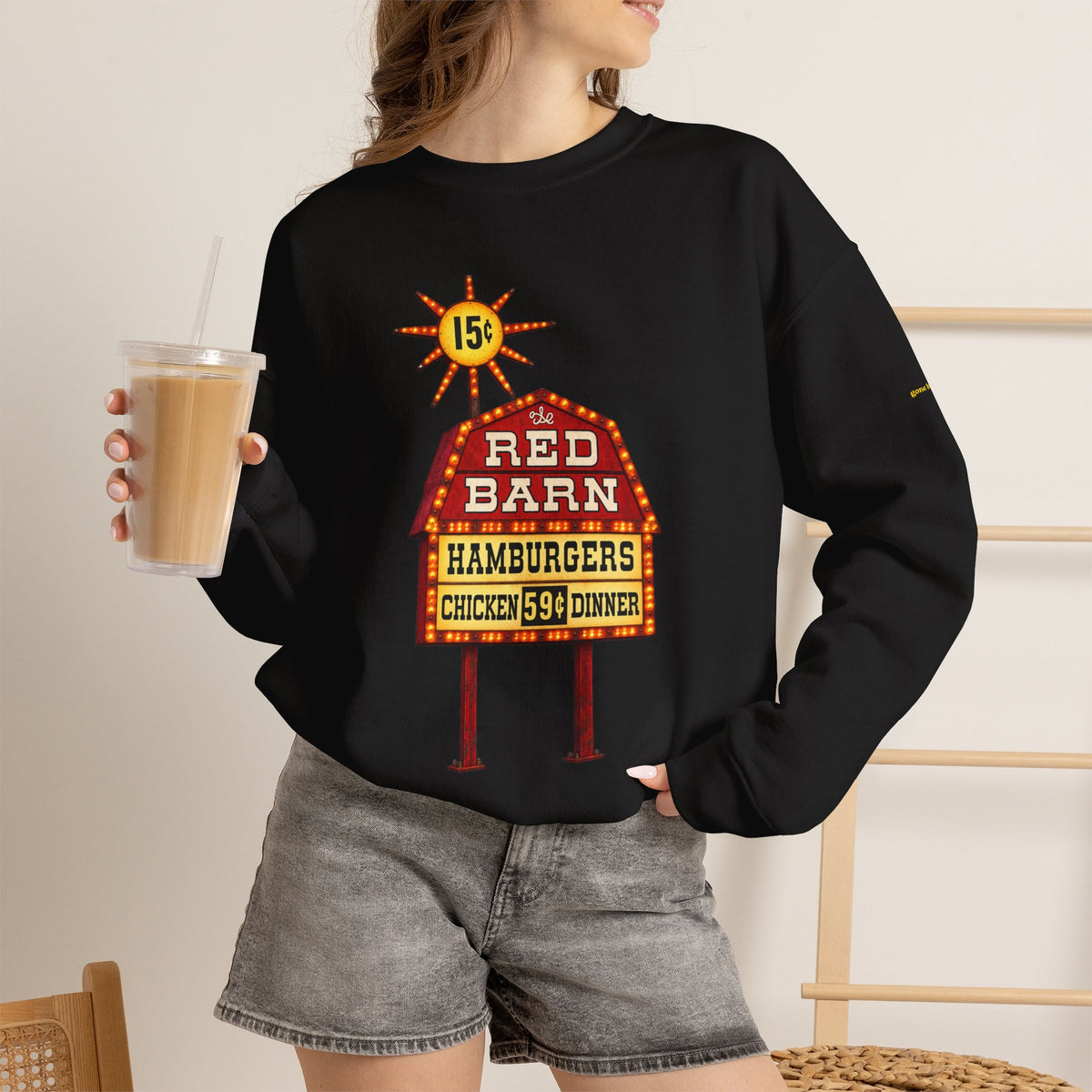 Red Barn sign | Native303 Sweatshirt
