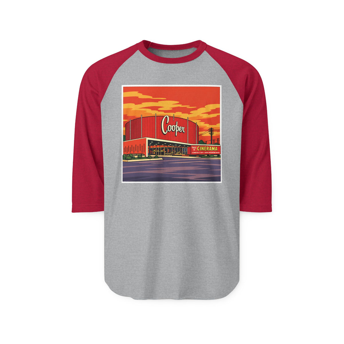 COOPER THEATER | Retro Baseball Tee