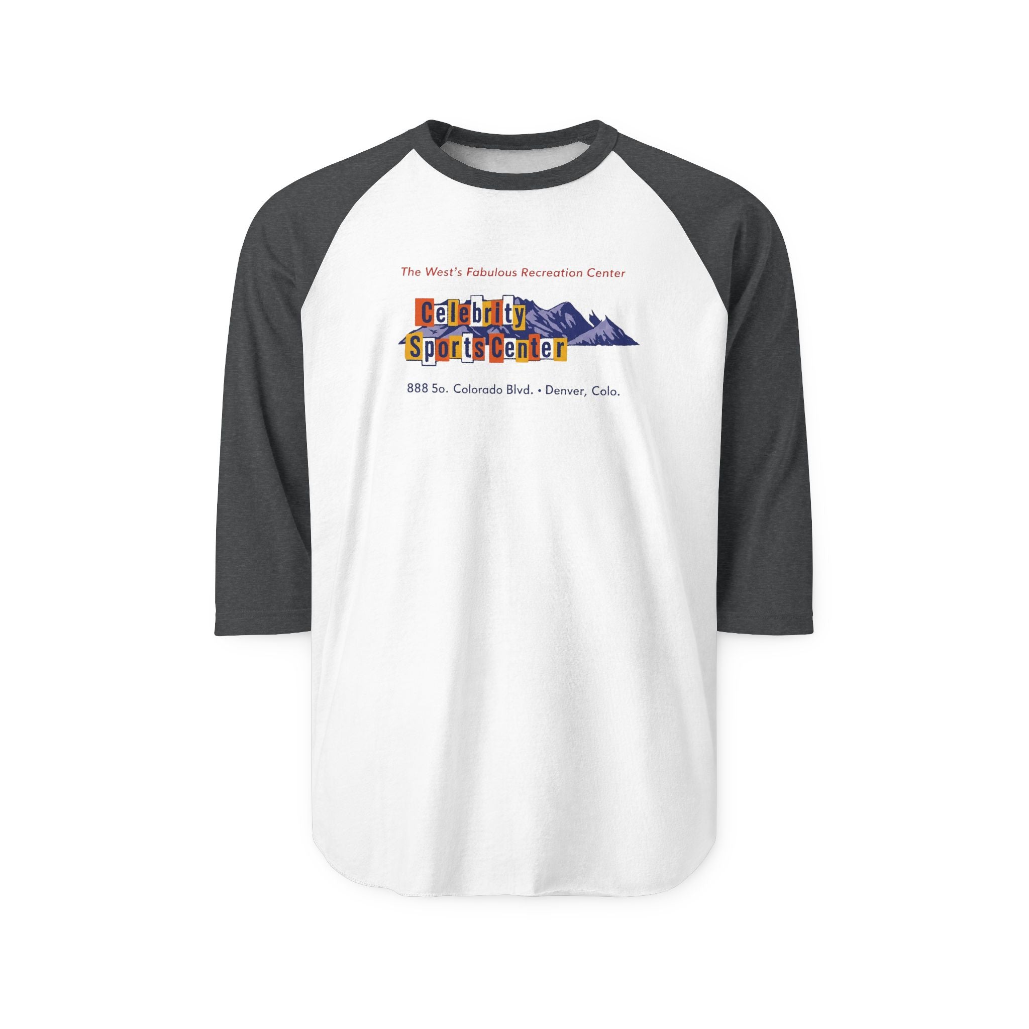 CELEBRITY SPORTS CENTER | Retro Baseball Tee