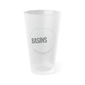 BASINS UP | Frosted Pint Glass 16oz