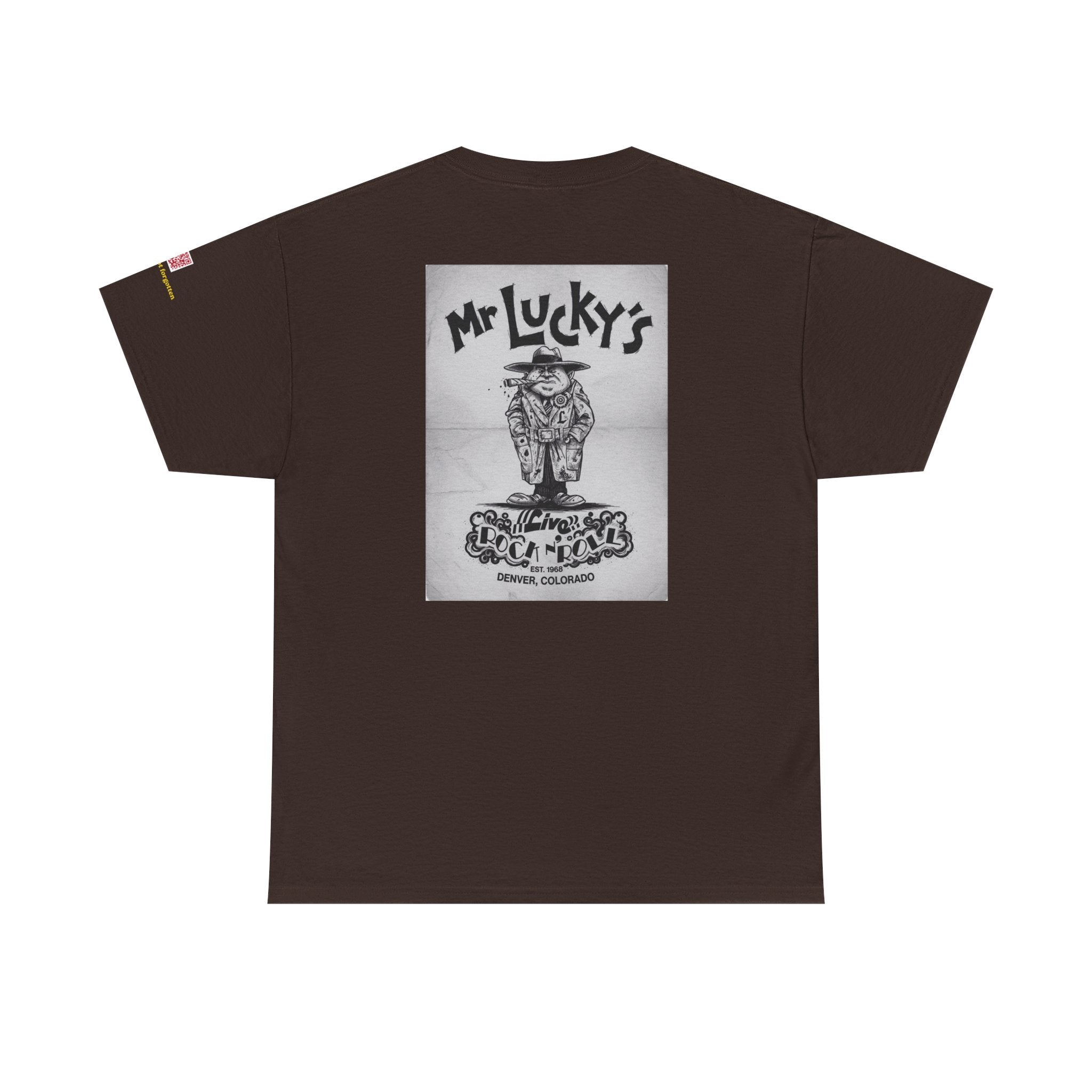 MR LUCKY'S B/W flyer - vintage Metro Denver gear