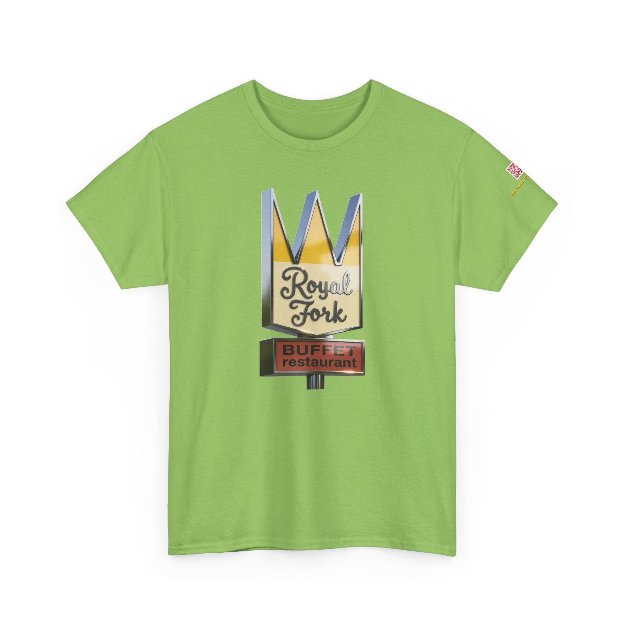 Royal Fork restaurant pop-art design - vintage Denver gear