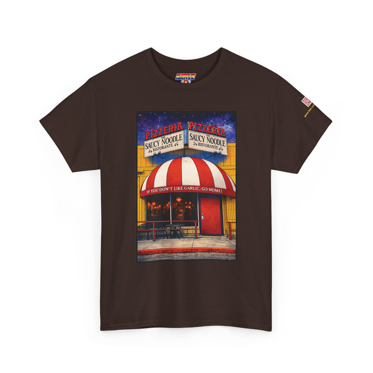 The Saucy Noodle - Garlic - vintage Denver gear