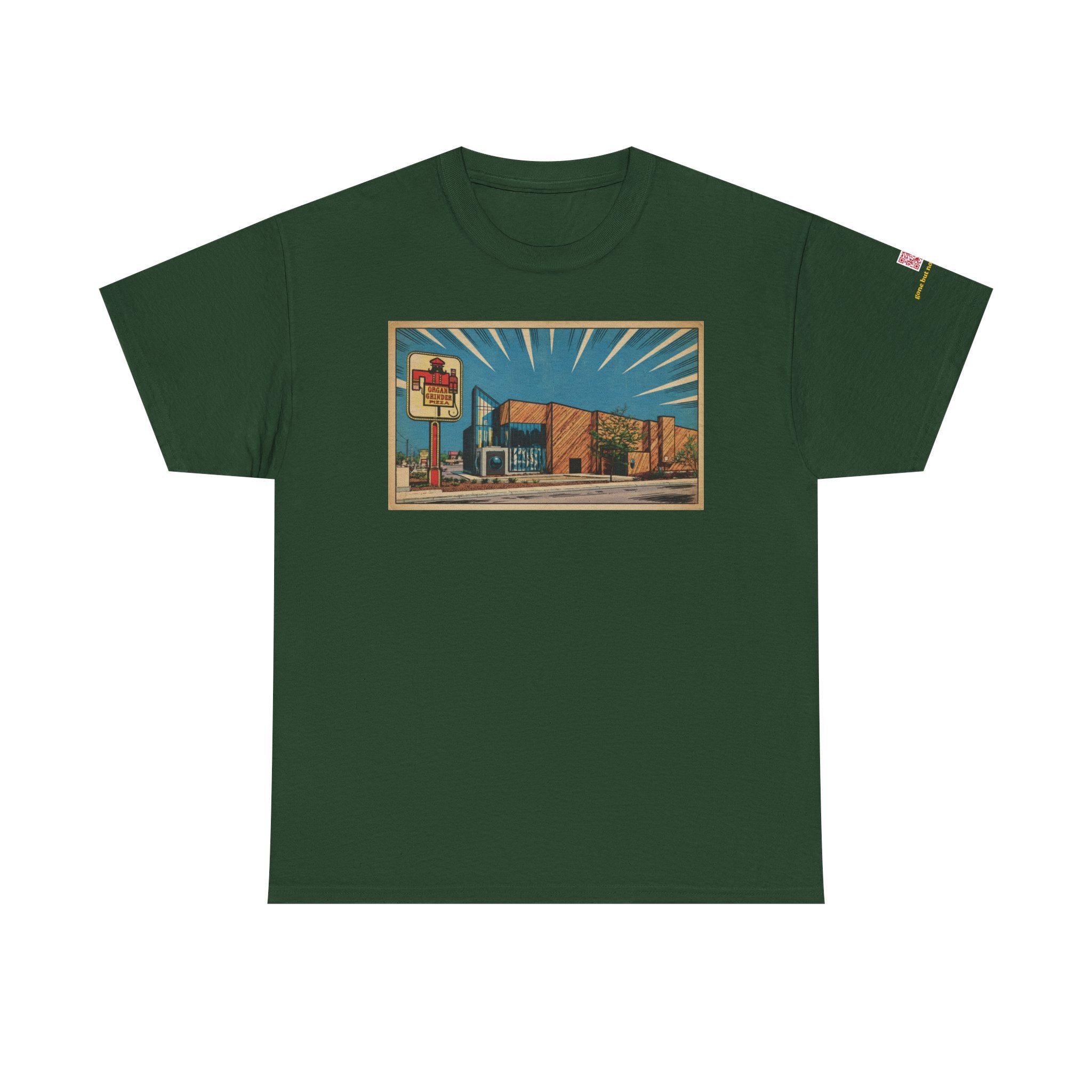 Organ Grinder comic style - vintage Denver gear