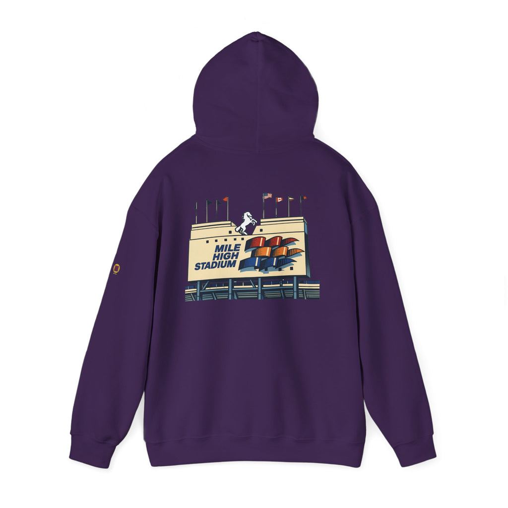 MILE HIGH STADIUM | Unisex Heavy Blend™ Hooded Sweatshirt