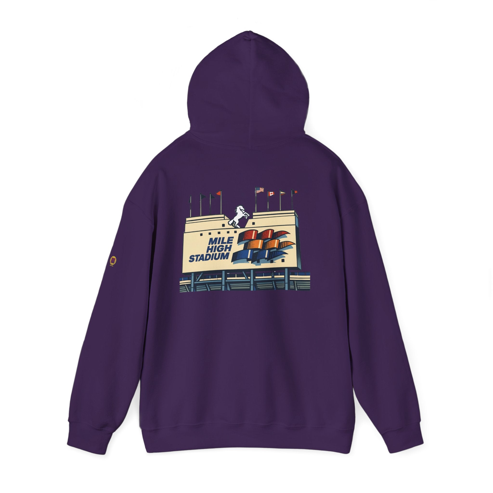 MILE HIGH STADIUM | Unisex Heavy Blend™ Hooded Sweatshirt