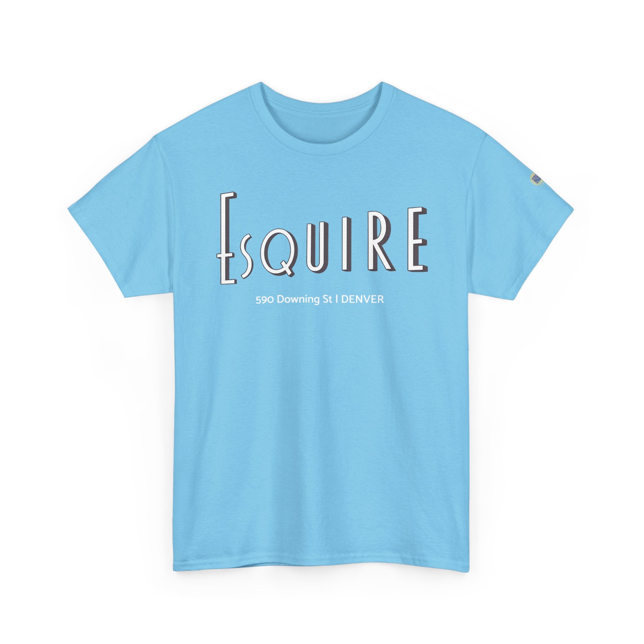 Esquire Theater logo - vintage Denver gear