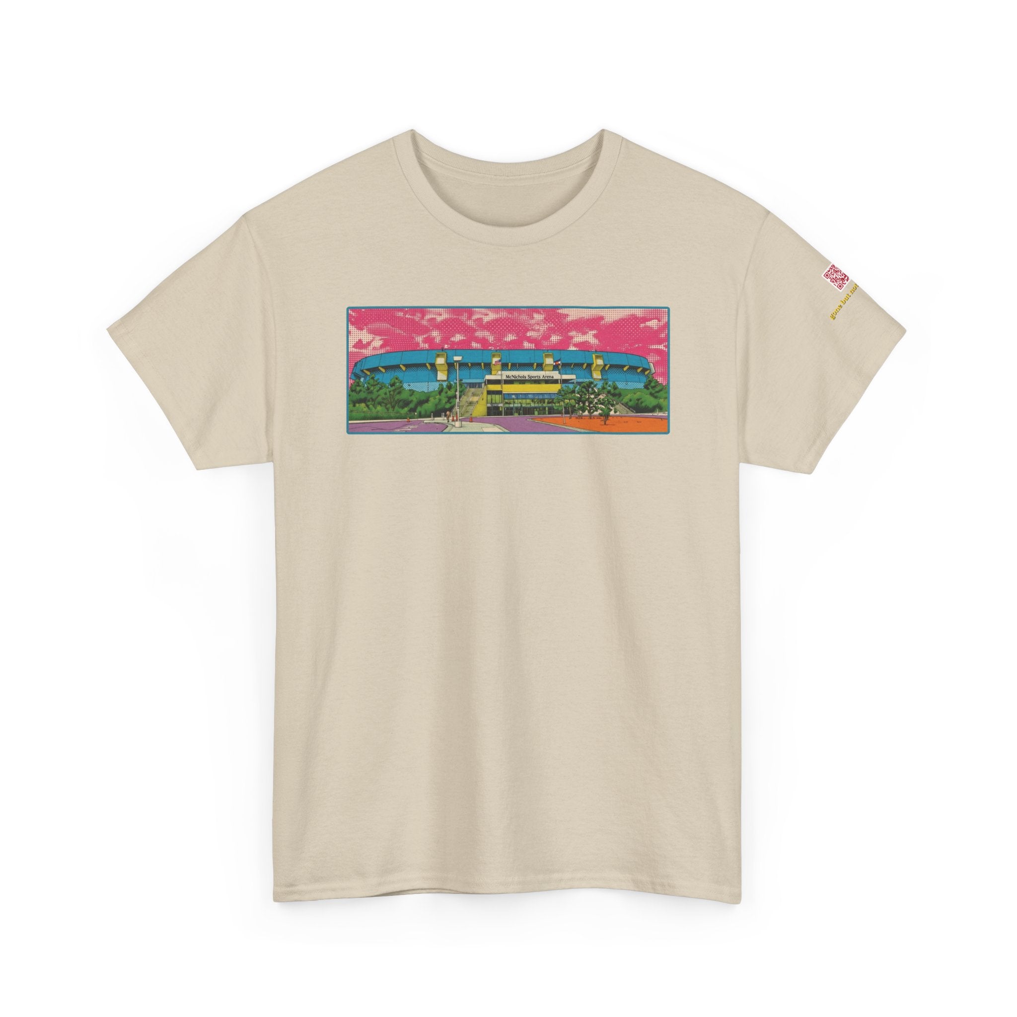 McNichols Arena - retro pop-art imagining - vintage Denver gear