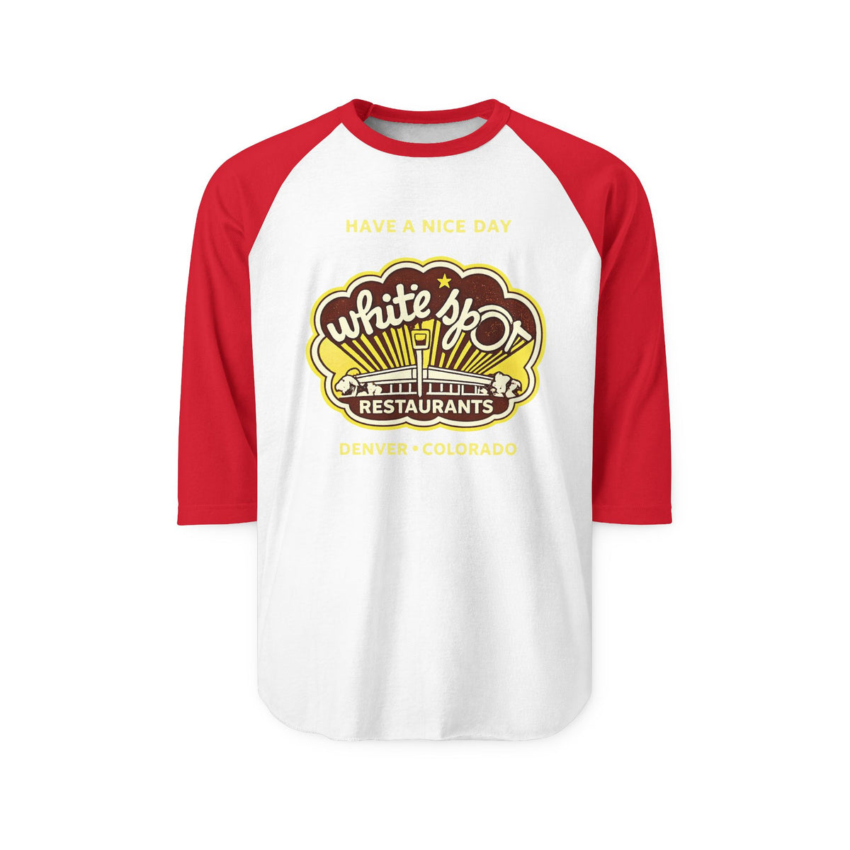 WHITE SPOT | Retro Baseball Tee