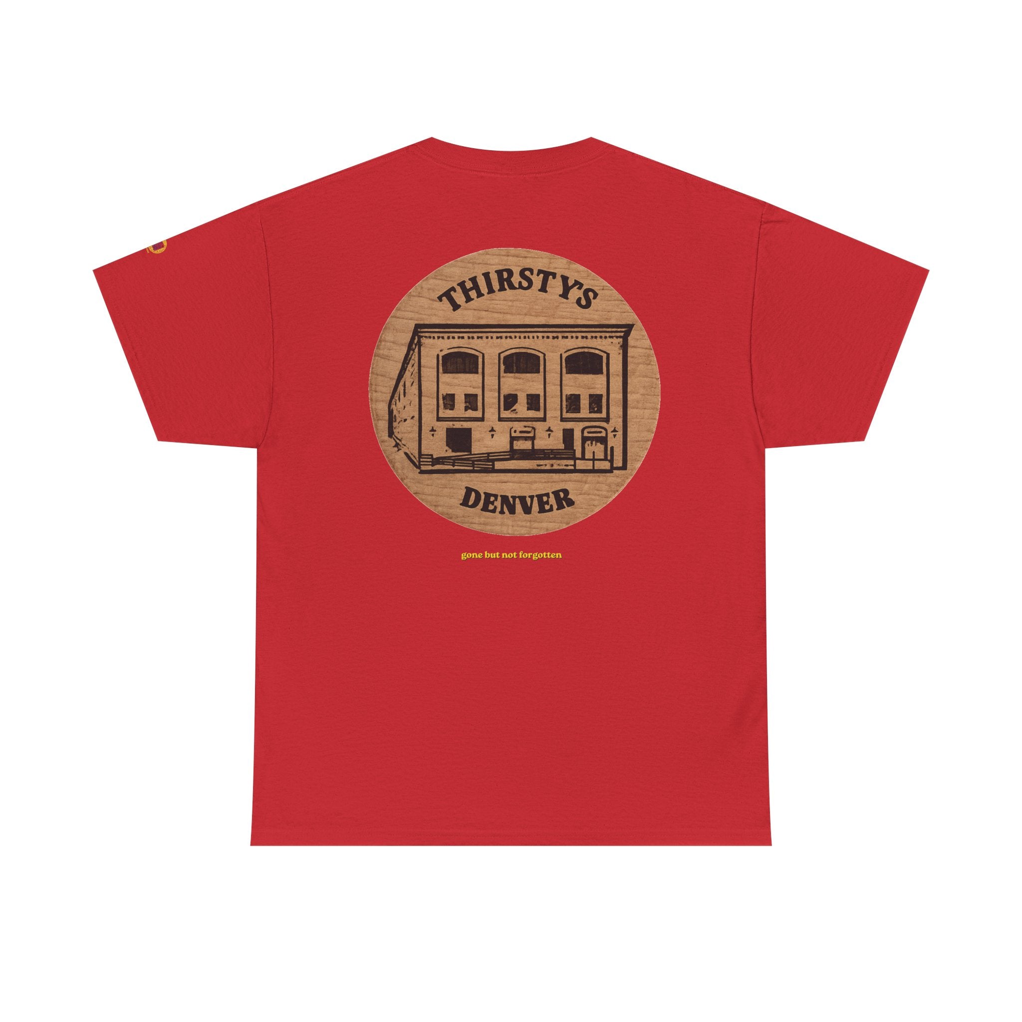 THIRSTY'S token - vintage Denver gear