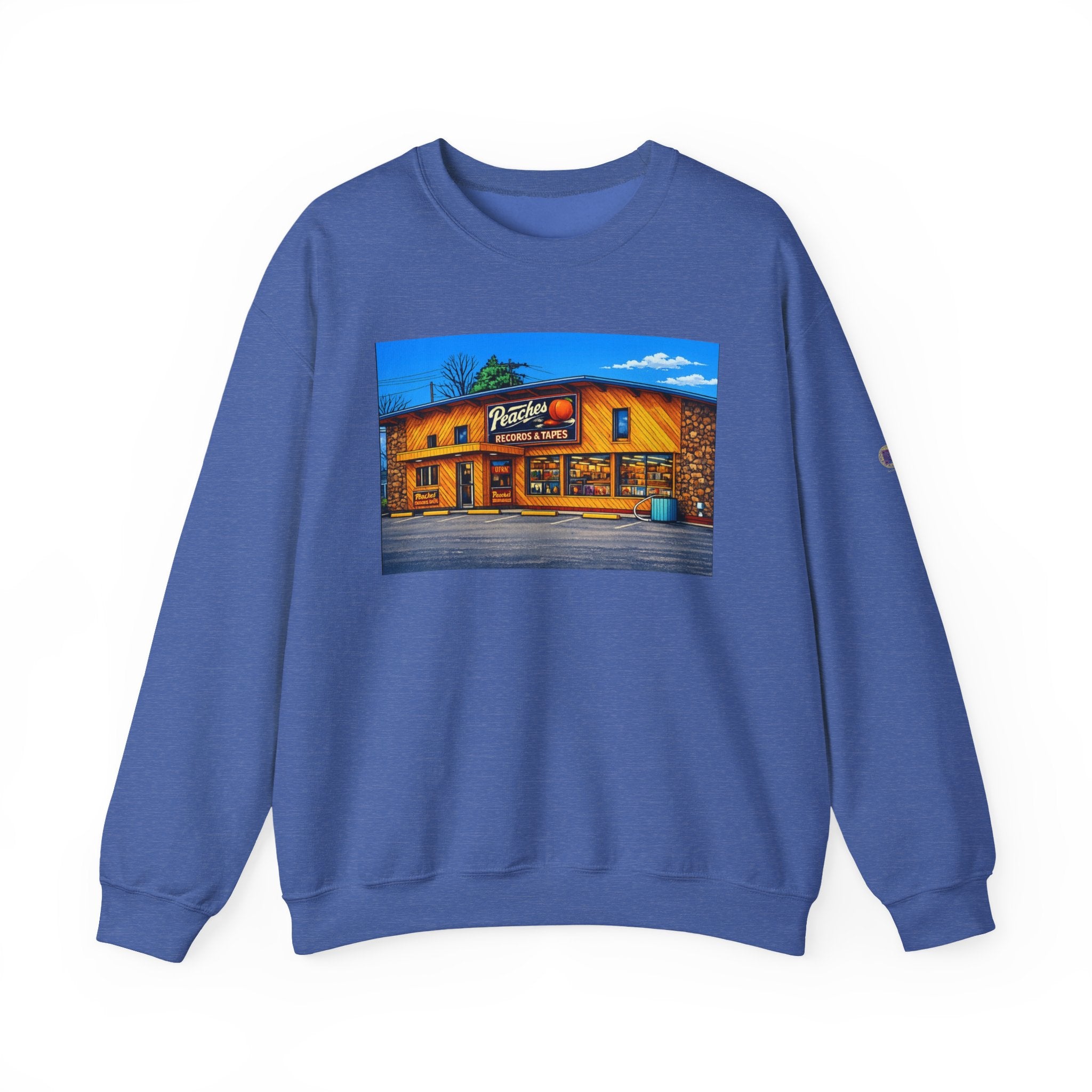 Peaches Records and Tapes (comic style)| Native303 Sweatshirt