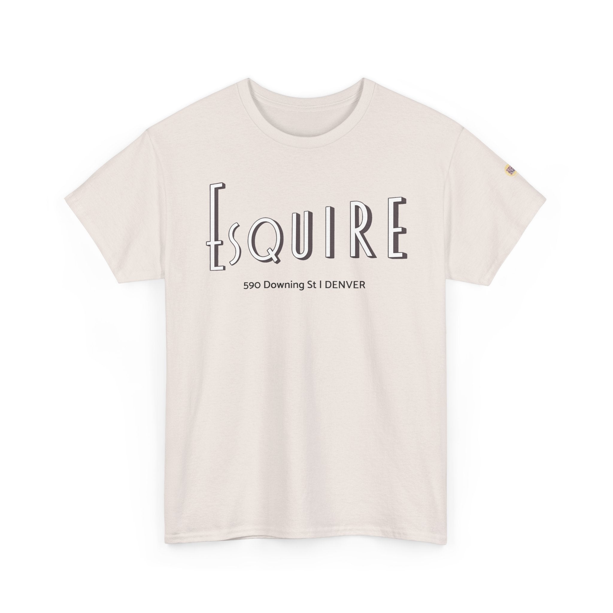 Esquire Theater logo - vintage Denver gear
