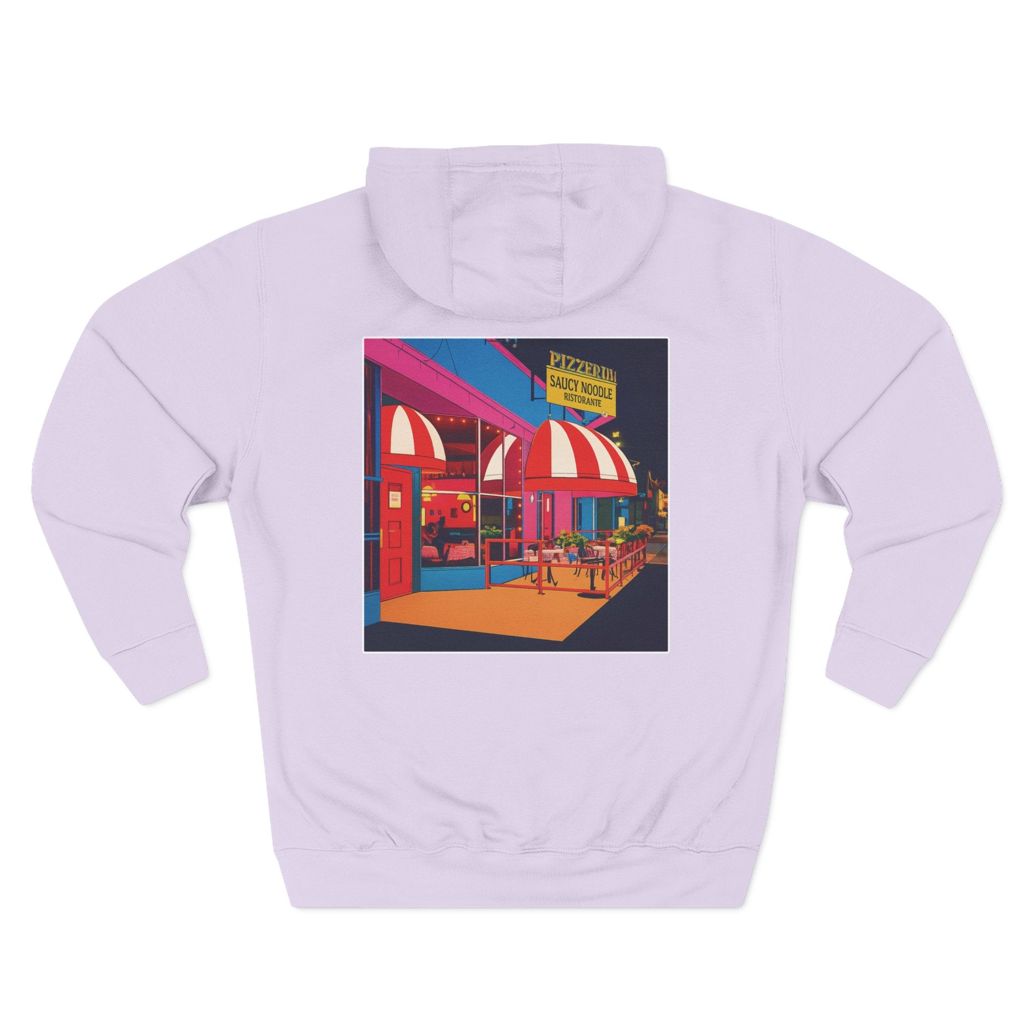 SAUCY NOODLE pop art comics style Hoodie