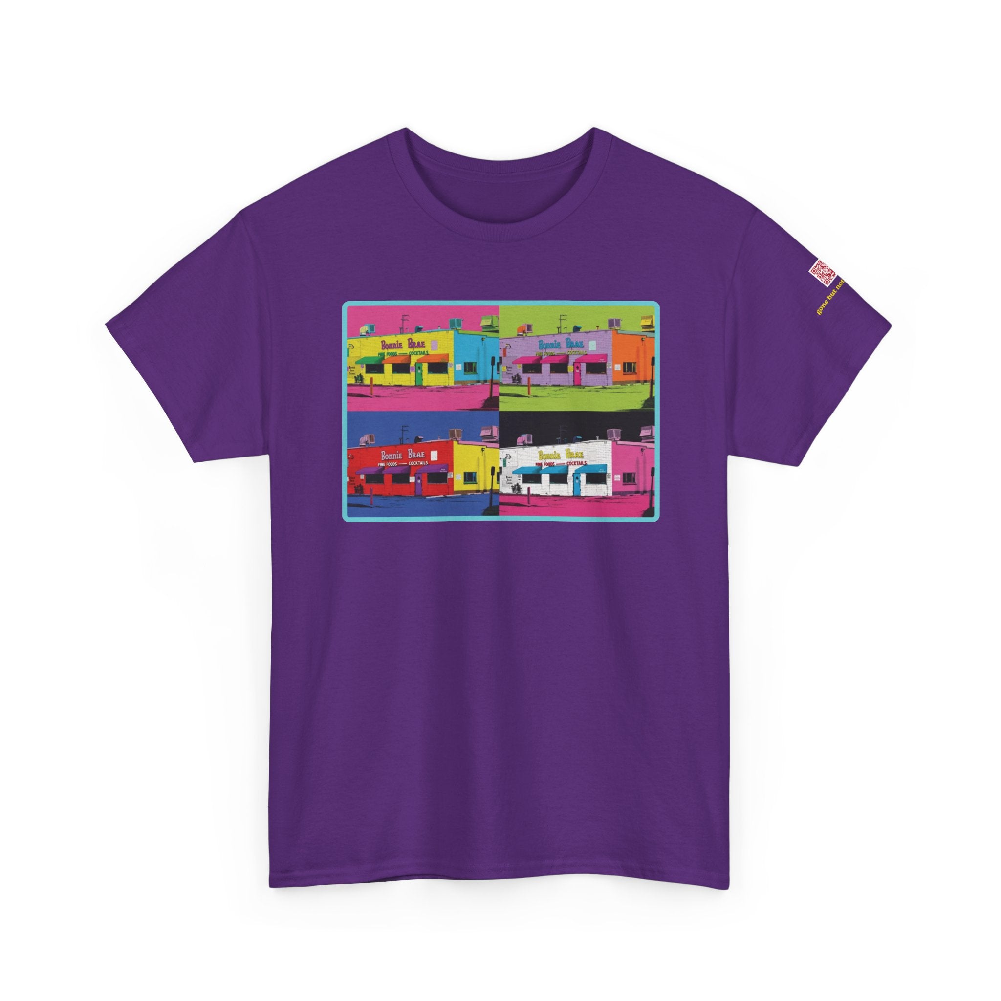 Bonnie Brae Tavern pop-art collage - vintage Denver gear