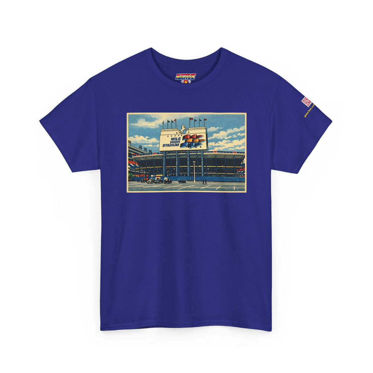 Mile High Stadium - retro pop-art imagining - vintage Denver gear