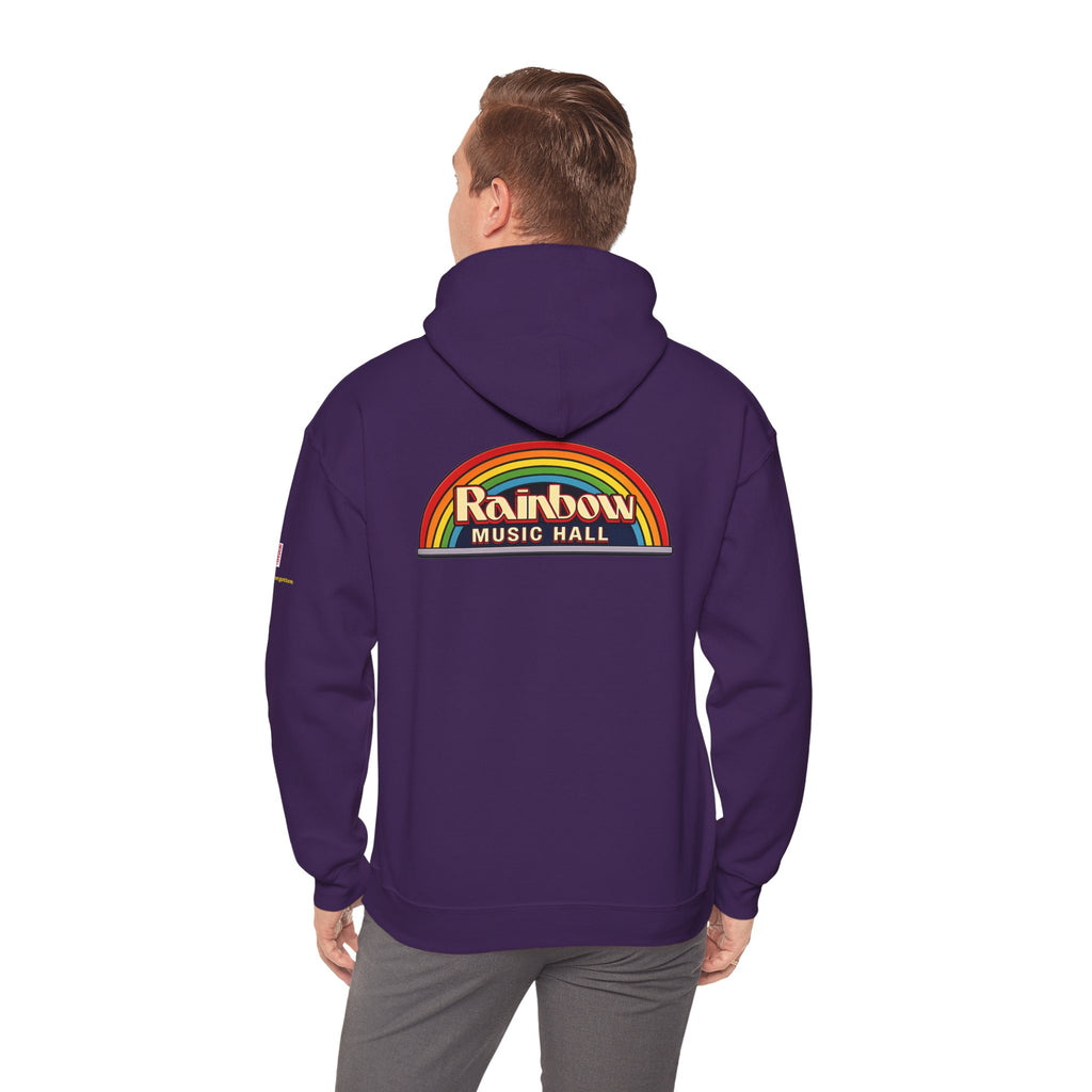 RAINBOW MUSIC HALL | Unisex Heavy Blend™ Hooded Sweatshirt