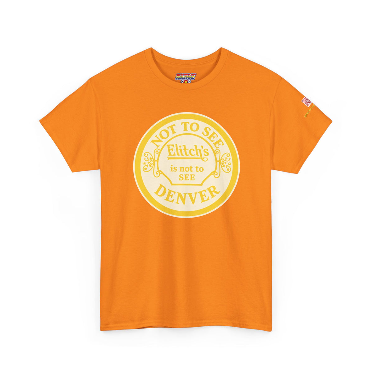Elitch Gardens YELLOW - vintage Denver gear