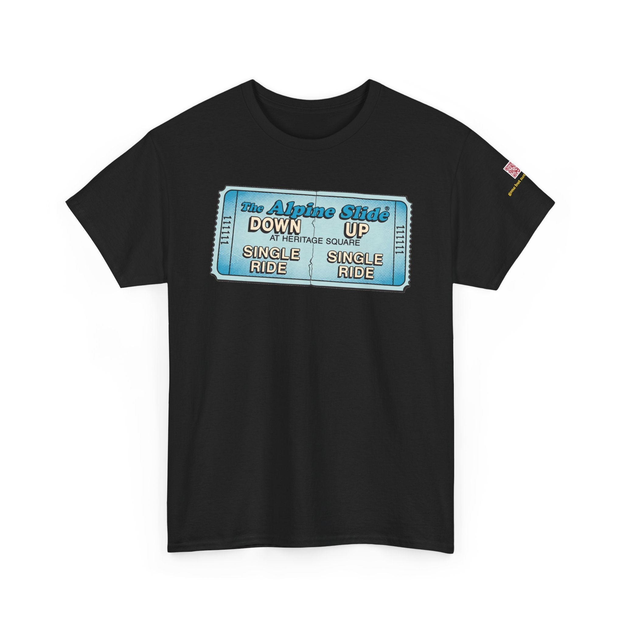 Alpine Slide comic style design- vintage Denver gear