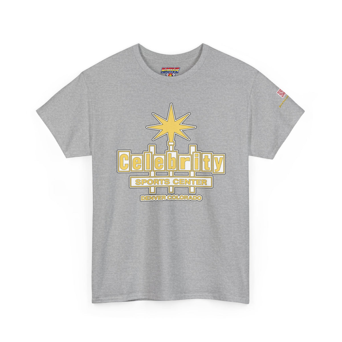 Celebrity Sports Center YELLOW - vintage Denver gear