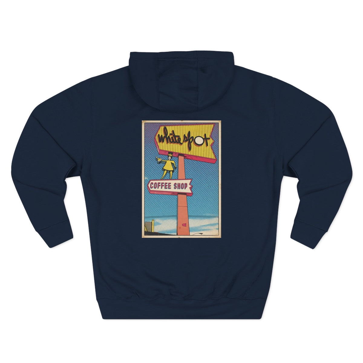 THE WHITE SPOT sign Hoodie