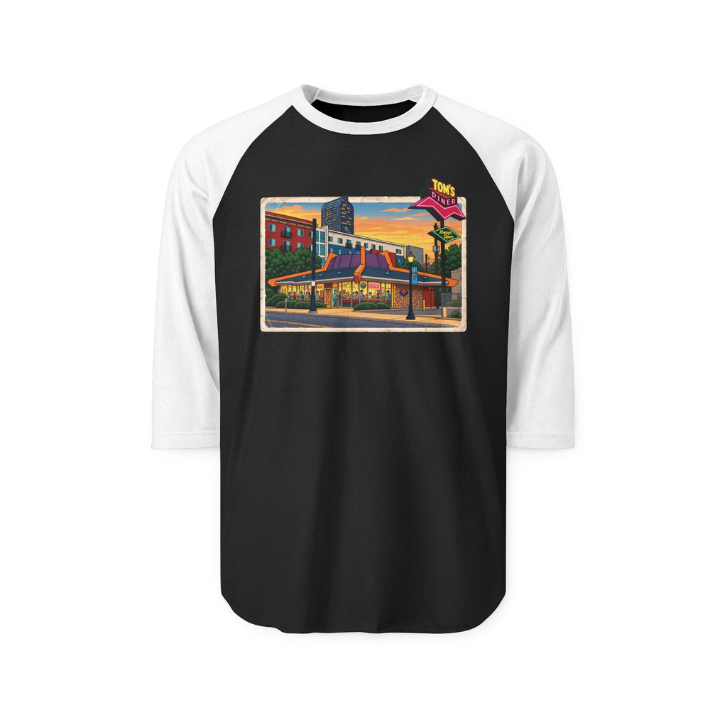 TOM’S DINER | Retro Baseball Tee
