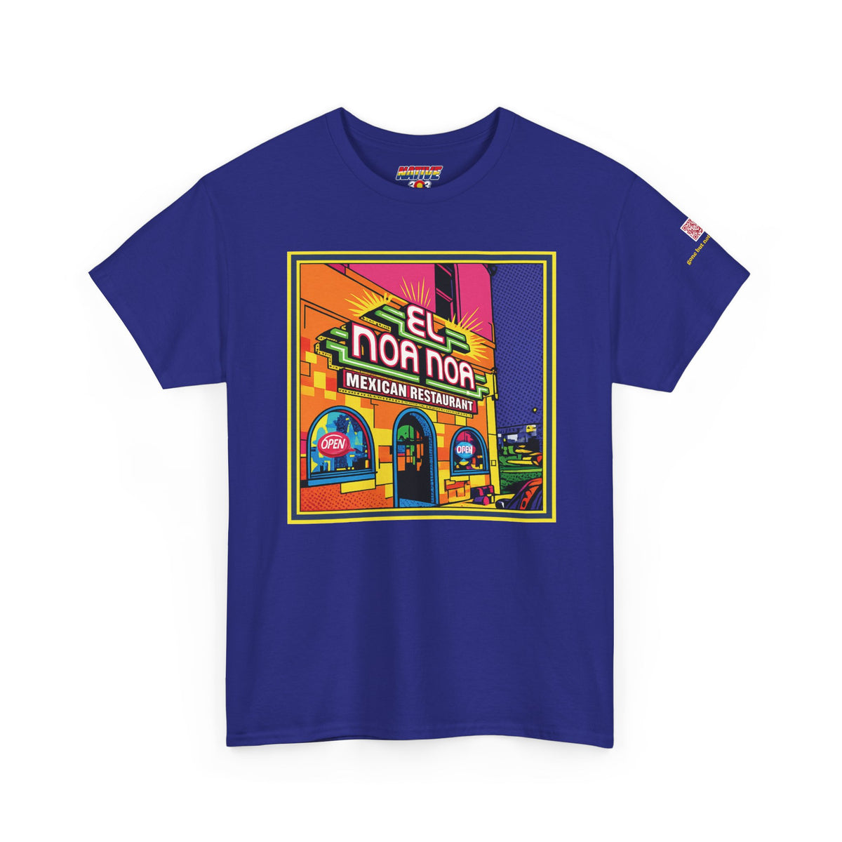 El Noa Noa -neon- Mexican restaurant - vintage Denver gear