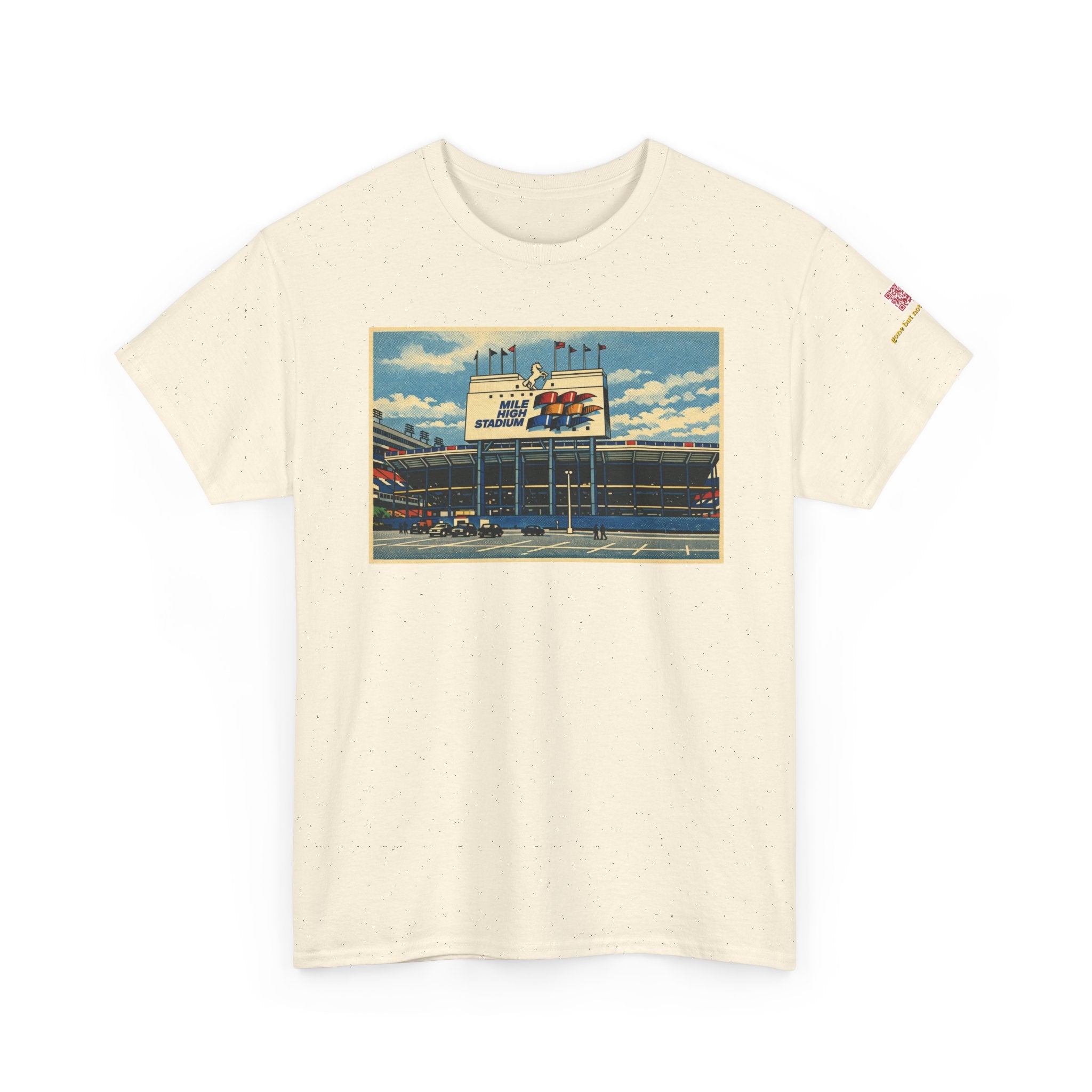 Mile High Stadium - retro pop-art imagining - vintage Denver gear