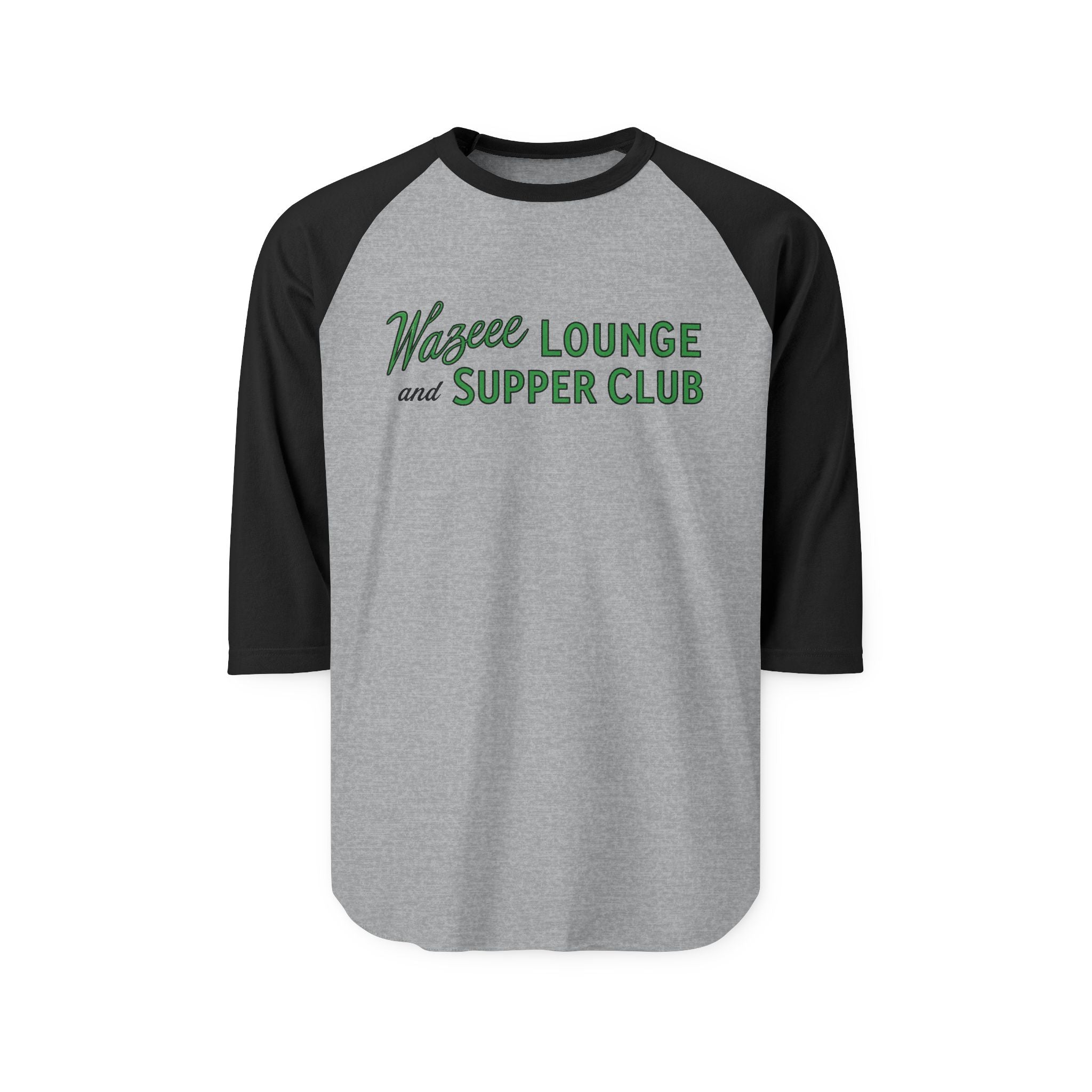 WAZEE LOUNGE AND SUPPER CLUB | Retro Baseball Tee