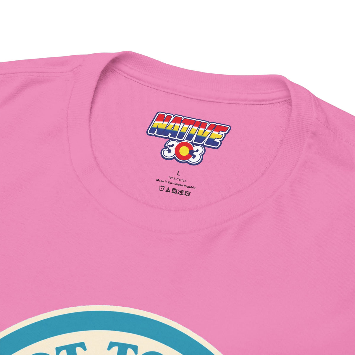 Elitch Gardens TURQUOISE- vintage Denver gear