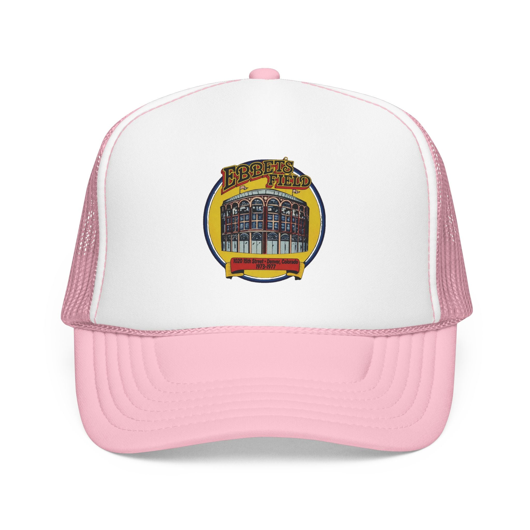 Ebbet's Field Trucker Hat — Vintage Sailboat Foam Cap