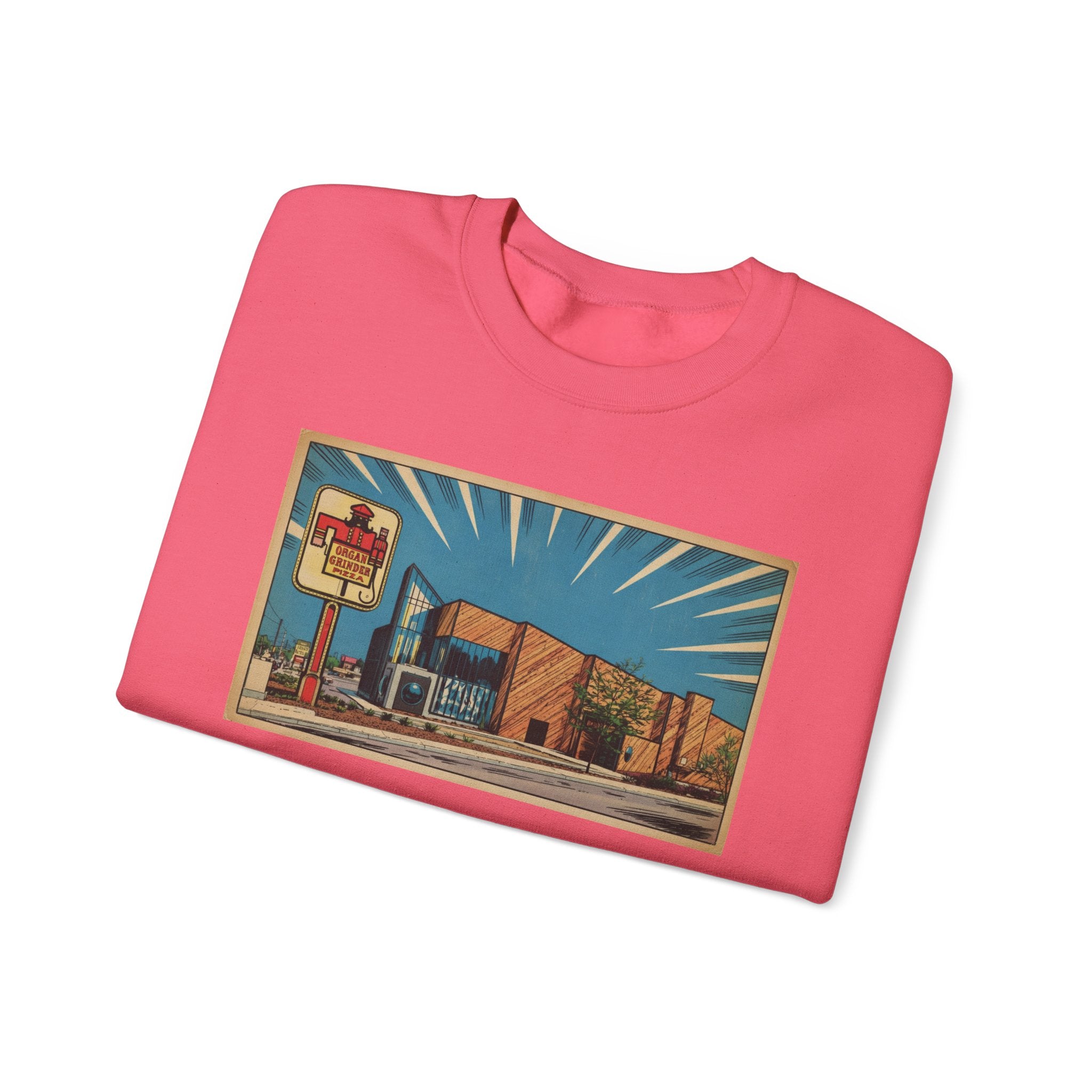 Organ Grinder - comics style | Native303 Sweatshirt
