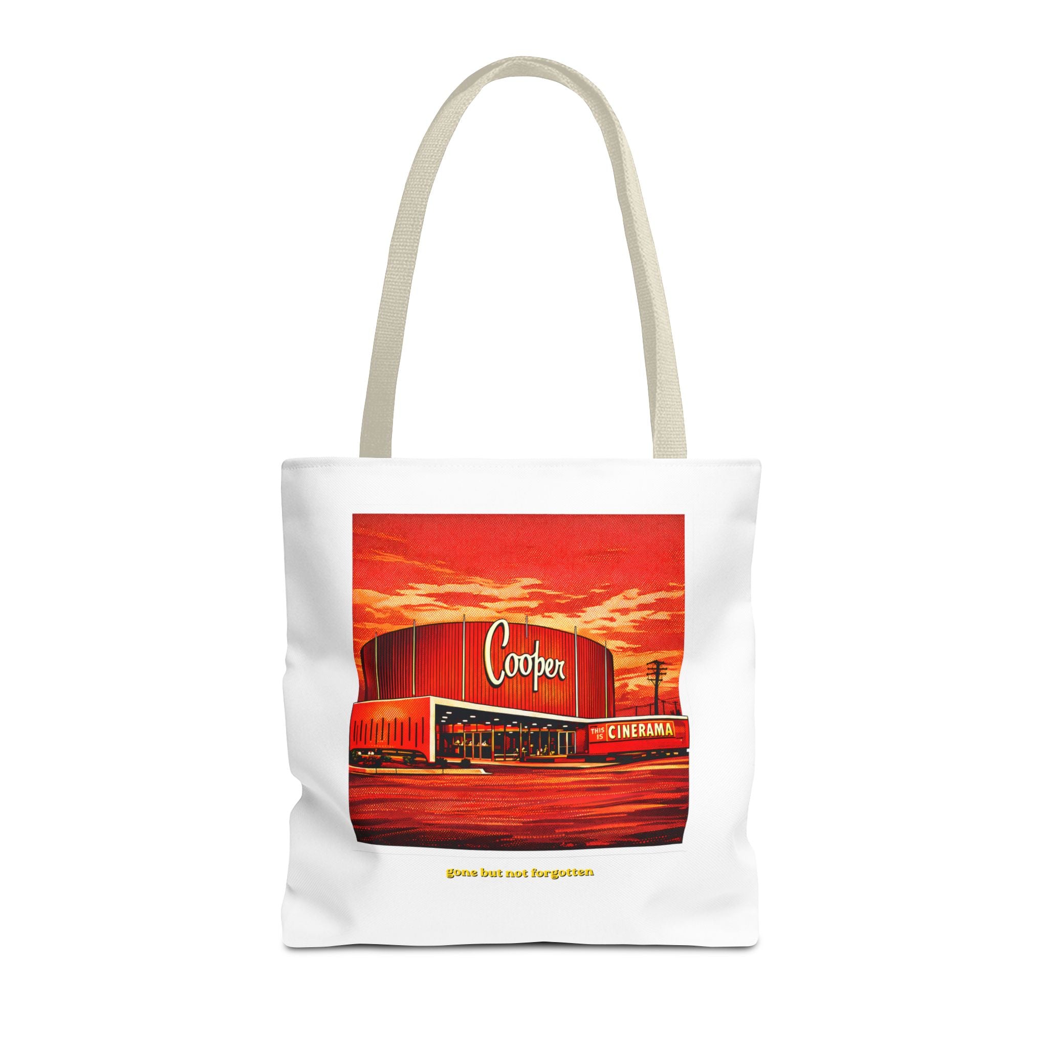 Cooper Theater (comic pop style) Tote