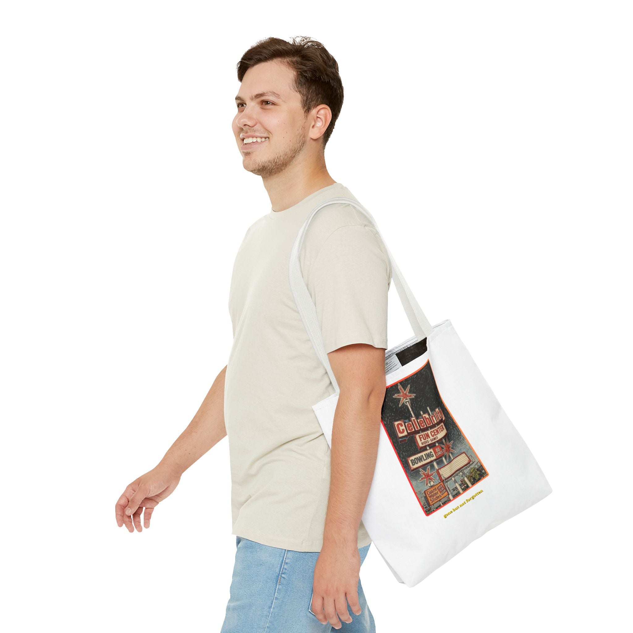 Celebrity Fun Center (pencil drawing) Tote