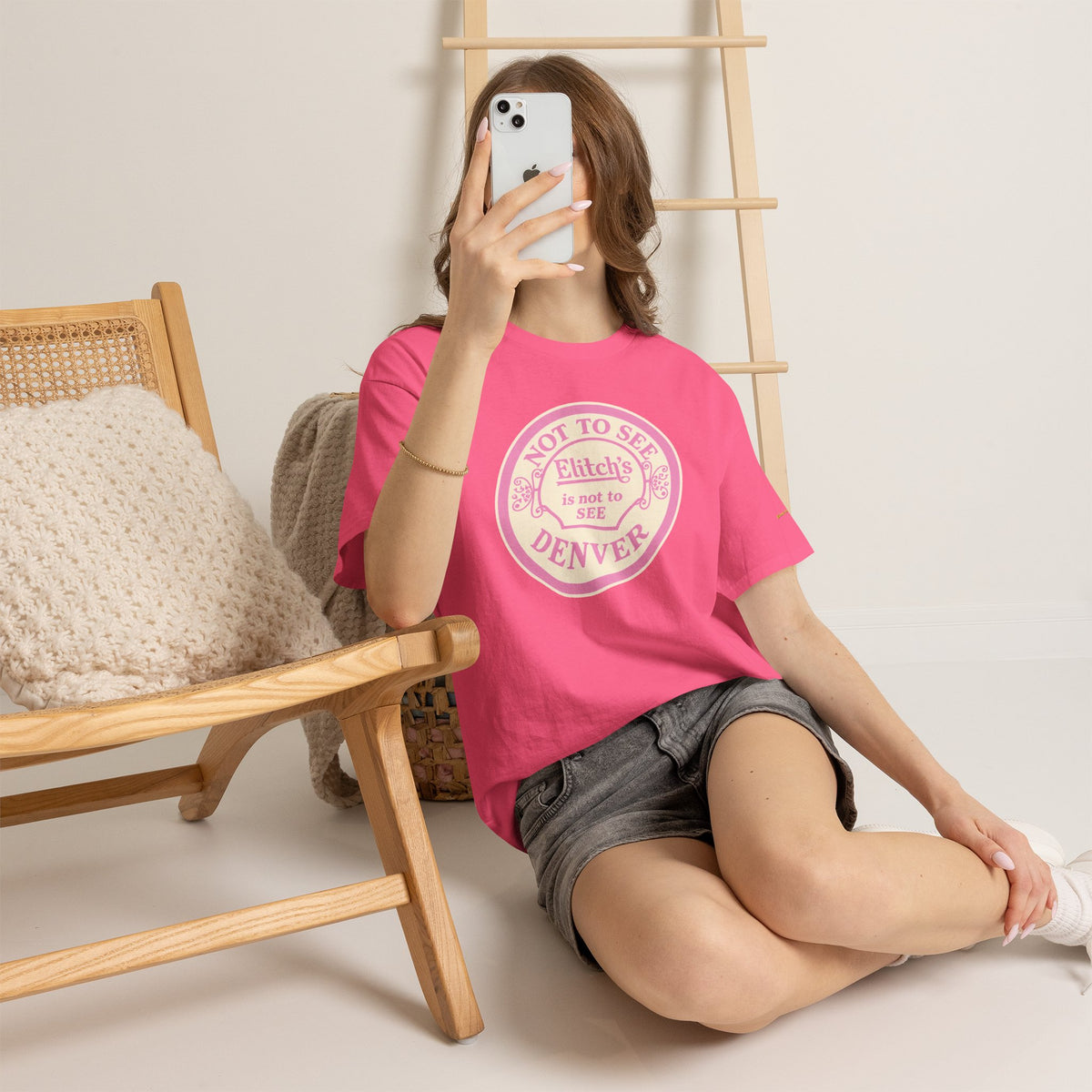 Elitch Gardens PINK - vintage Denver gear