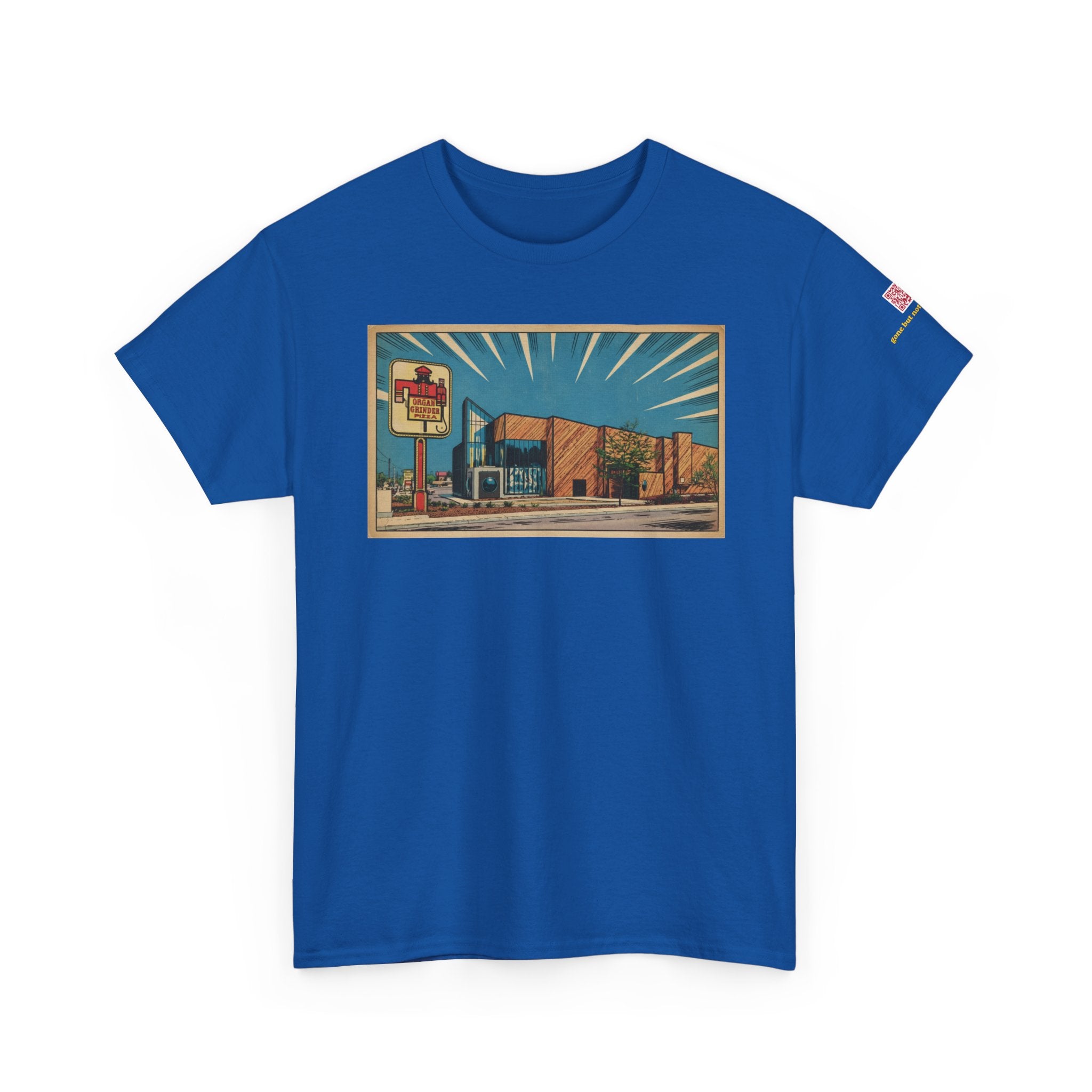 Organ Grinder comic style - vintage Denver gear