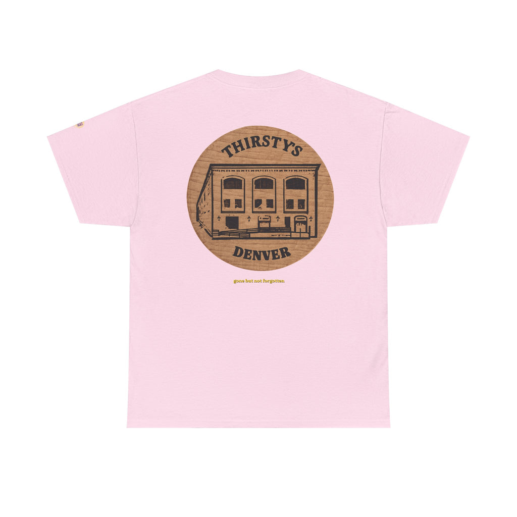 THIRSTY'S token - vintage Denver gear