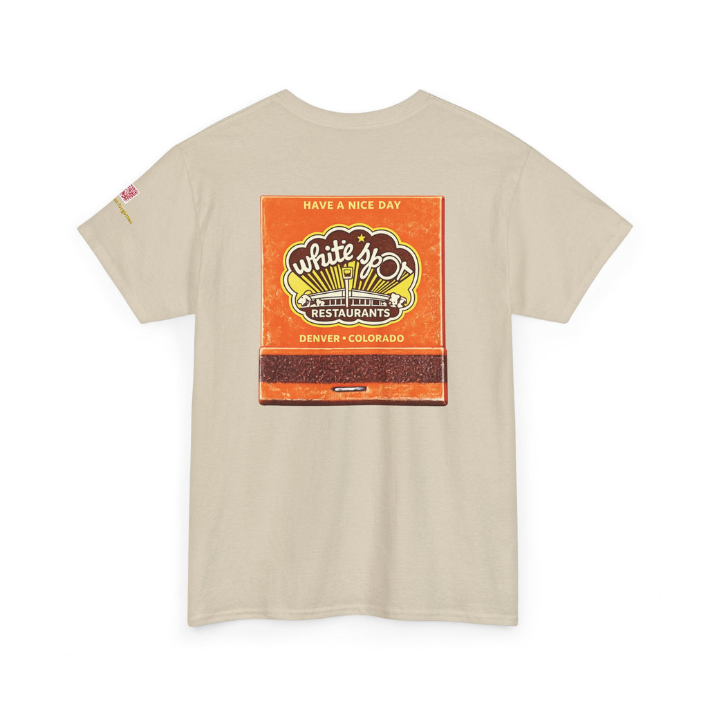 WHITE SPOT matchbook- Wear Colorado's Greatest Hits