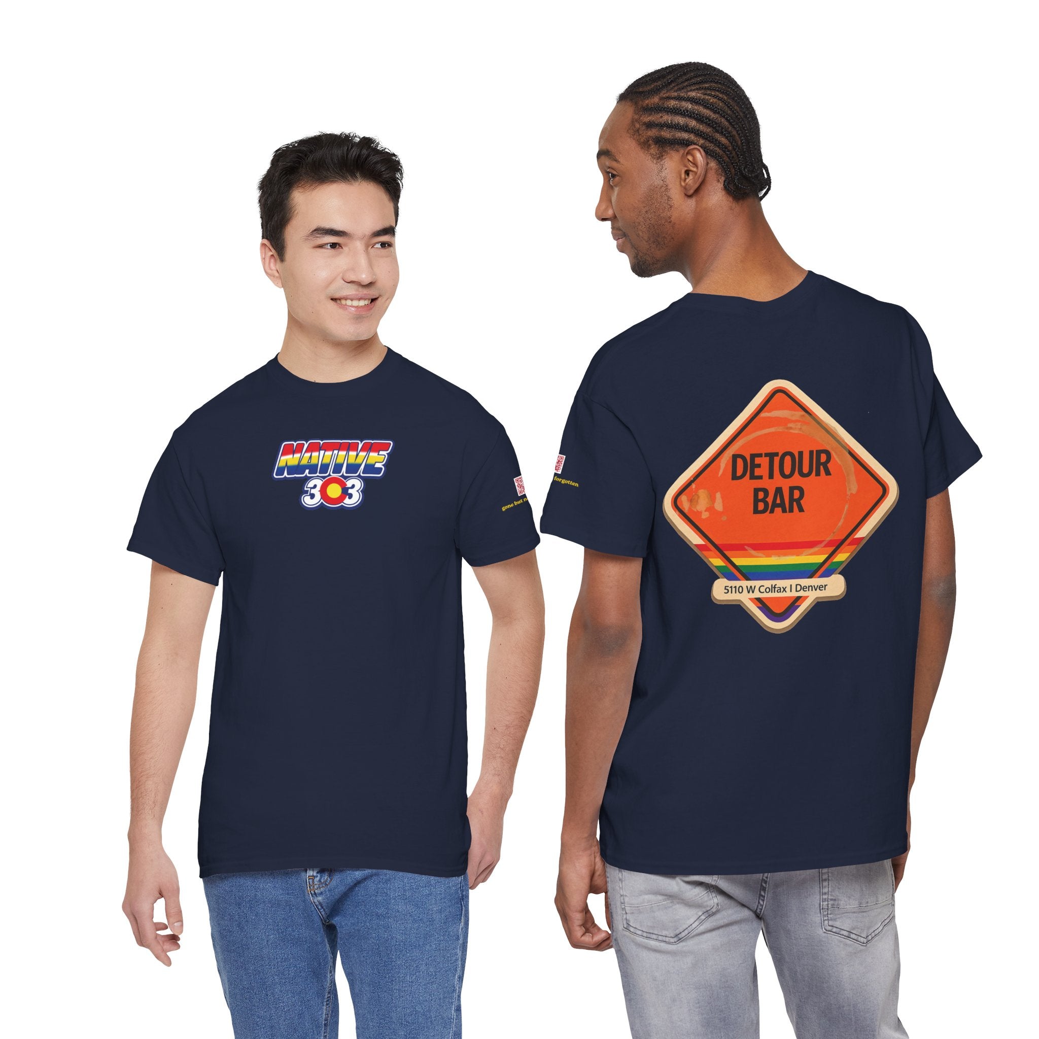 DETOUR BAR after hours back design - vintage Colorado gear