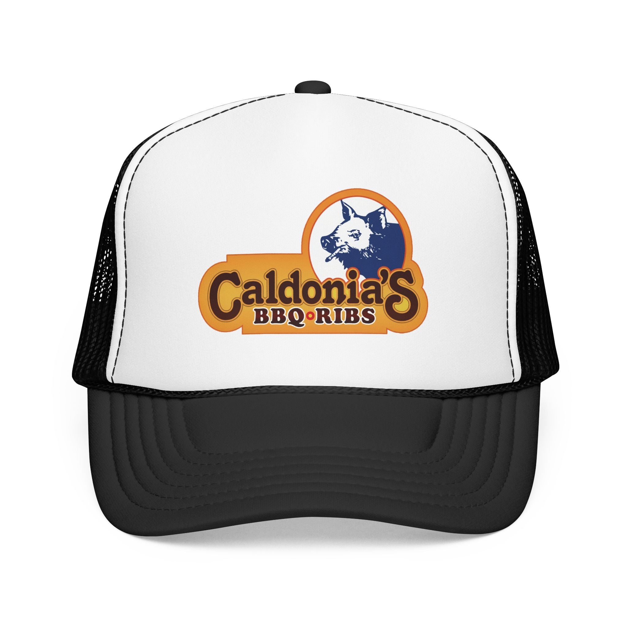 Caldonia's color Trucker Hat — Vintage Sailboat Foam Cap